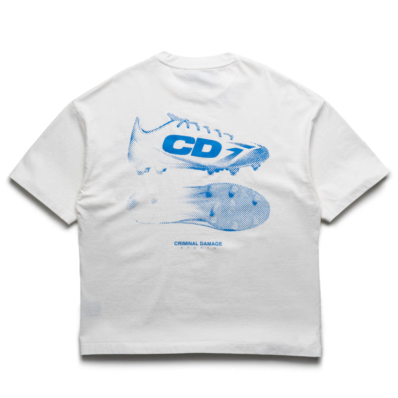 Criminal Damage Boots T-Shirt - Off White