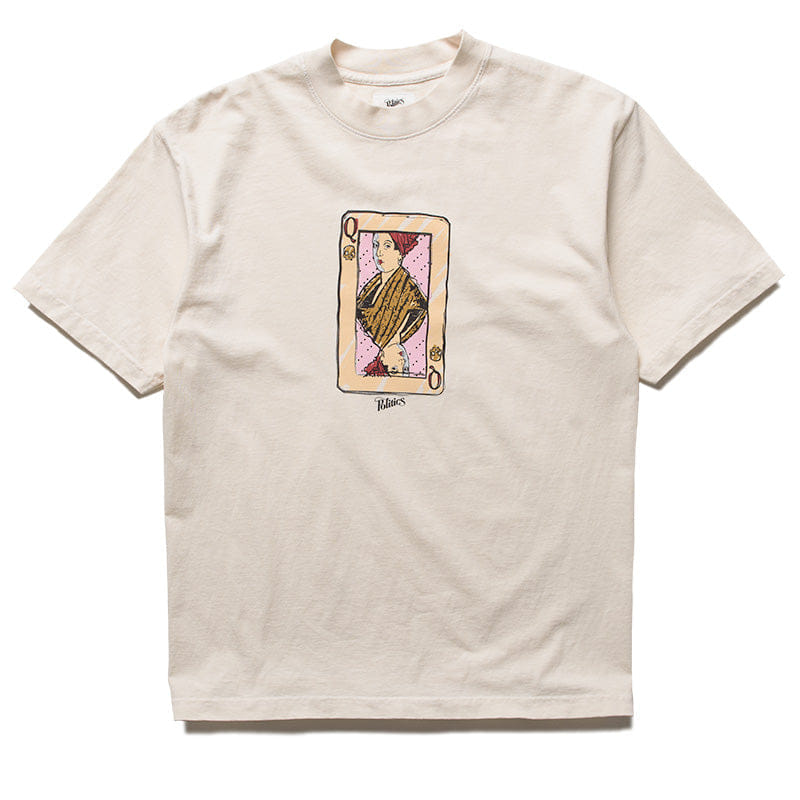 CREME Politics Card T-Shirt - Creme