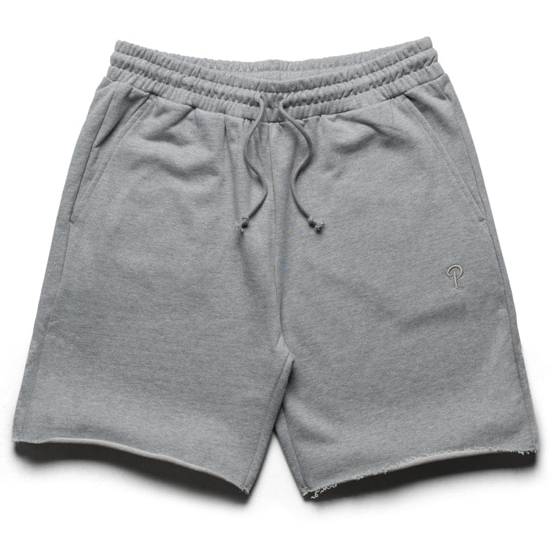 Heather Politics Fleece Shorts - Heather Grey