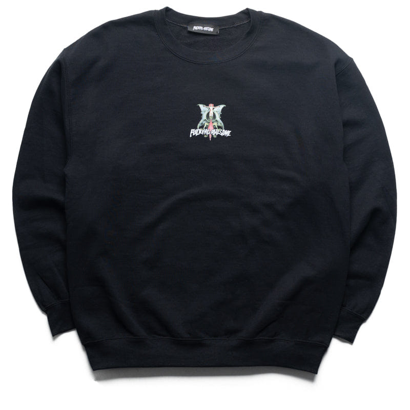 Fucking Awesome Time Bandits Crewneck - Black