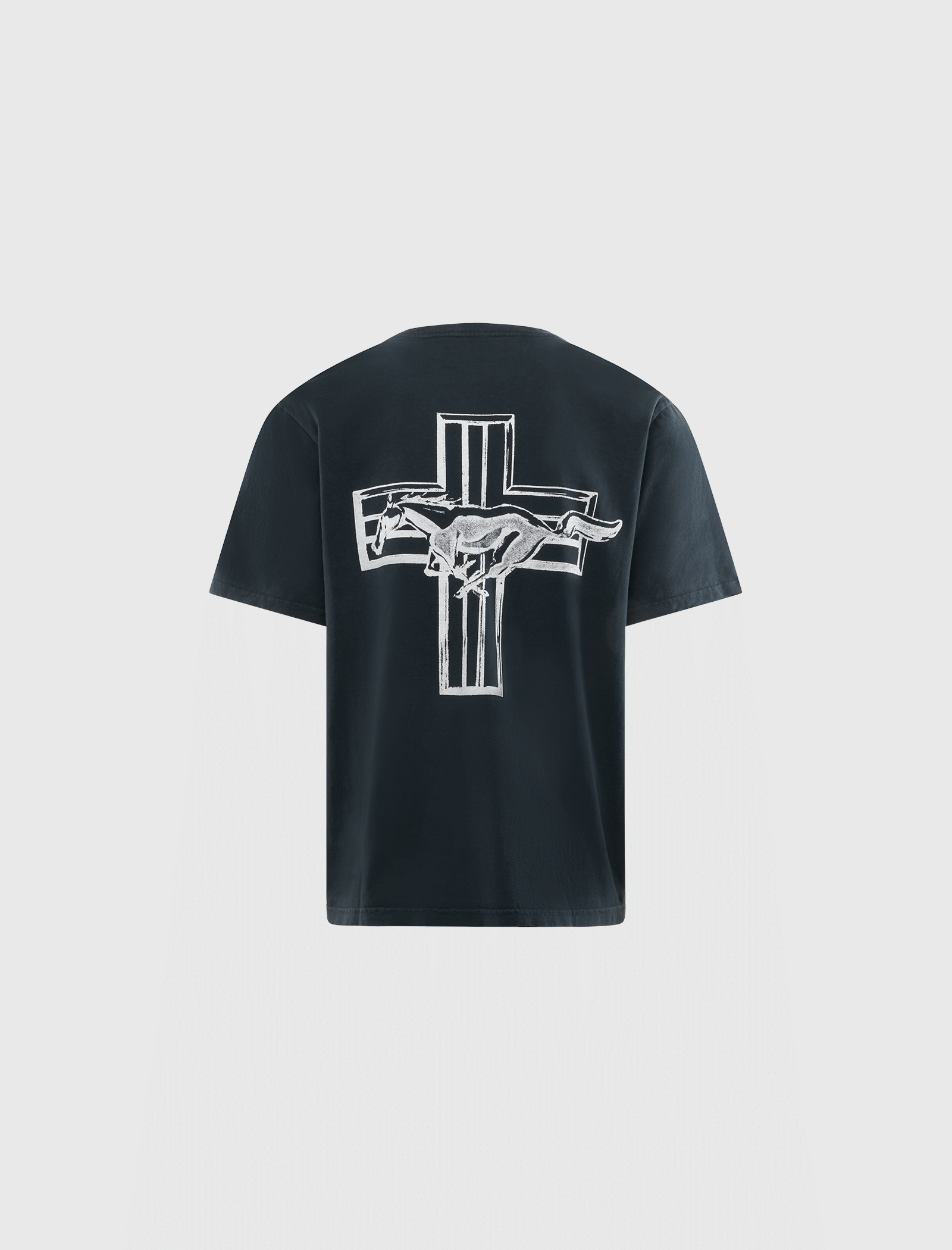 ONE of THESE DAYS MUSTANG CROSS T-Shirt