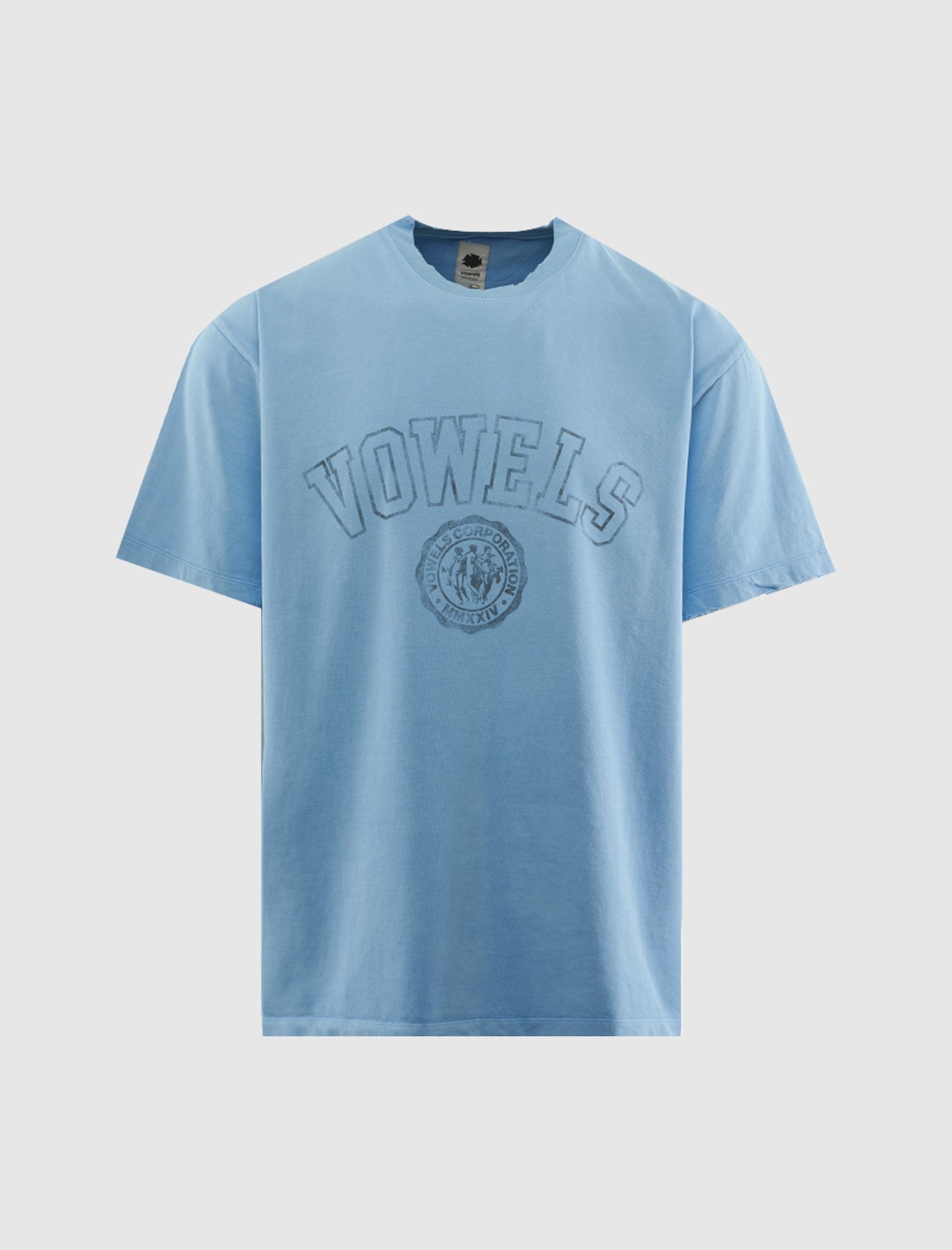 Vowels FADED COLLEGE T-Shirt