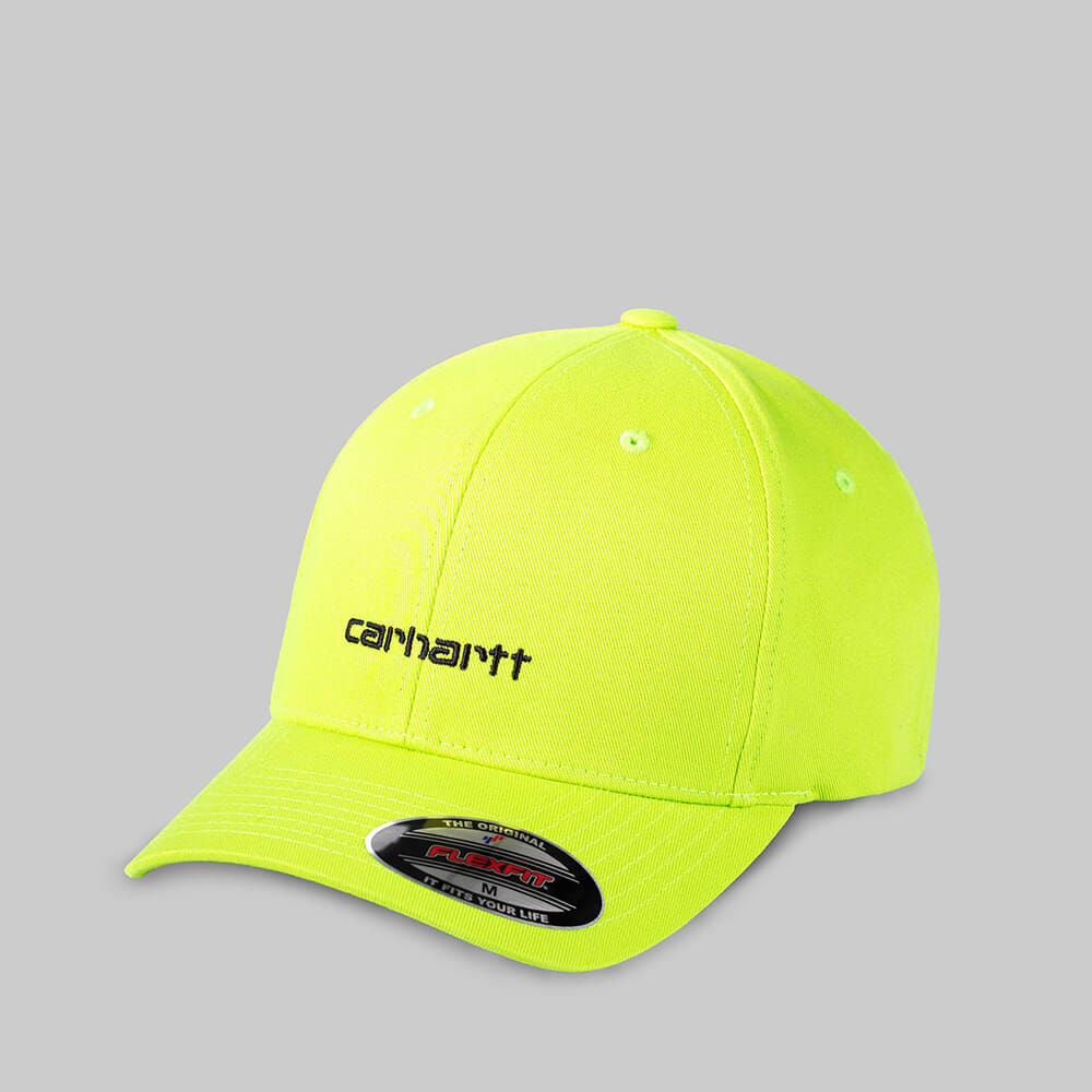 Carhartt Work In Progress Carhartt WIP Script Cap - Lime / Black