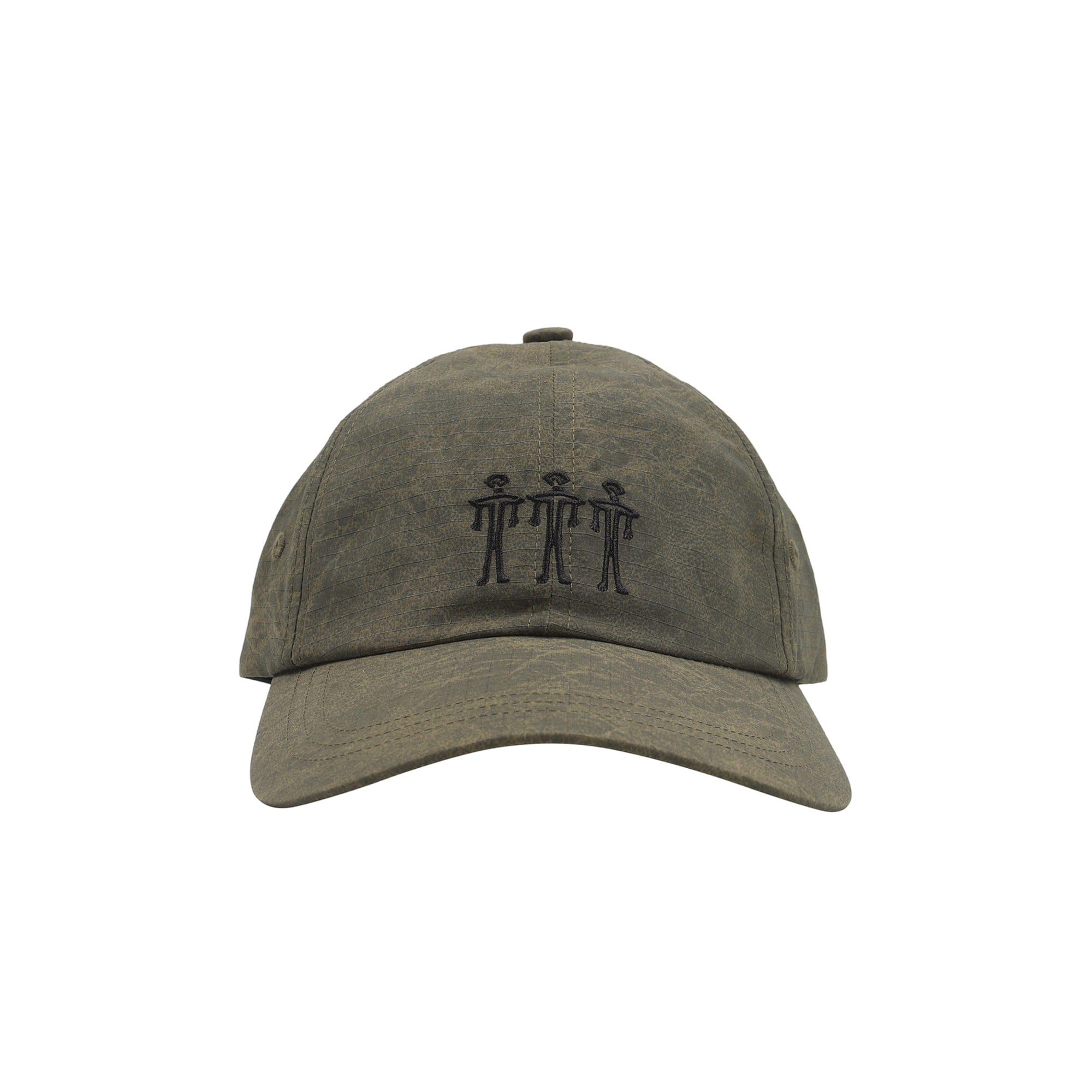 The Trilogy Tapes Dogu Washed Nylon Ripstop 6 Panel - Army