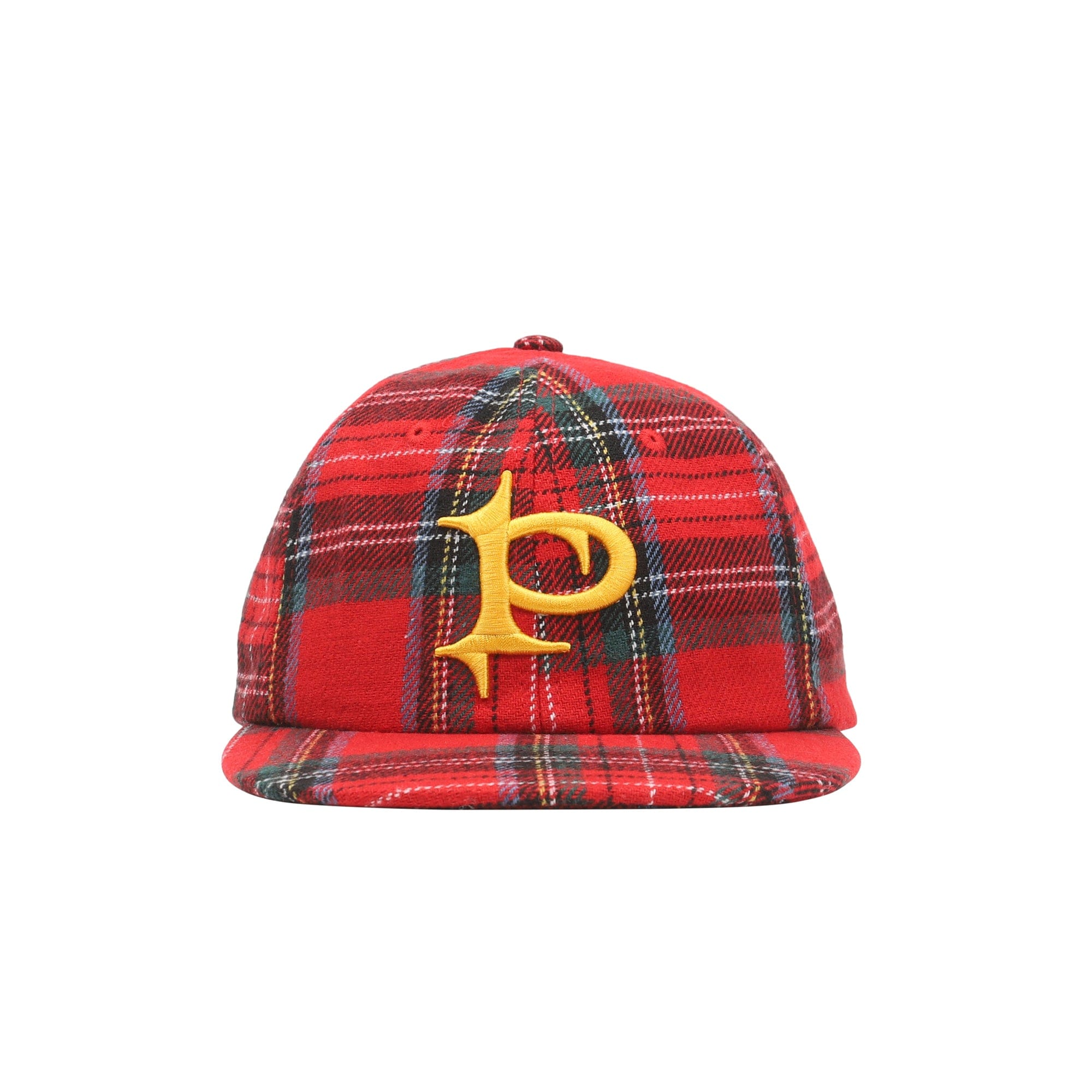 Punkandyo Plaid Cap - Red