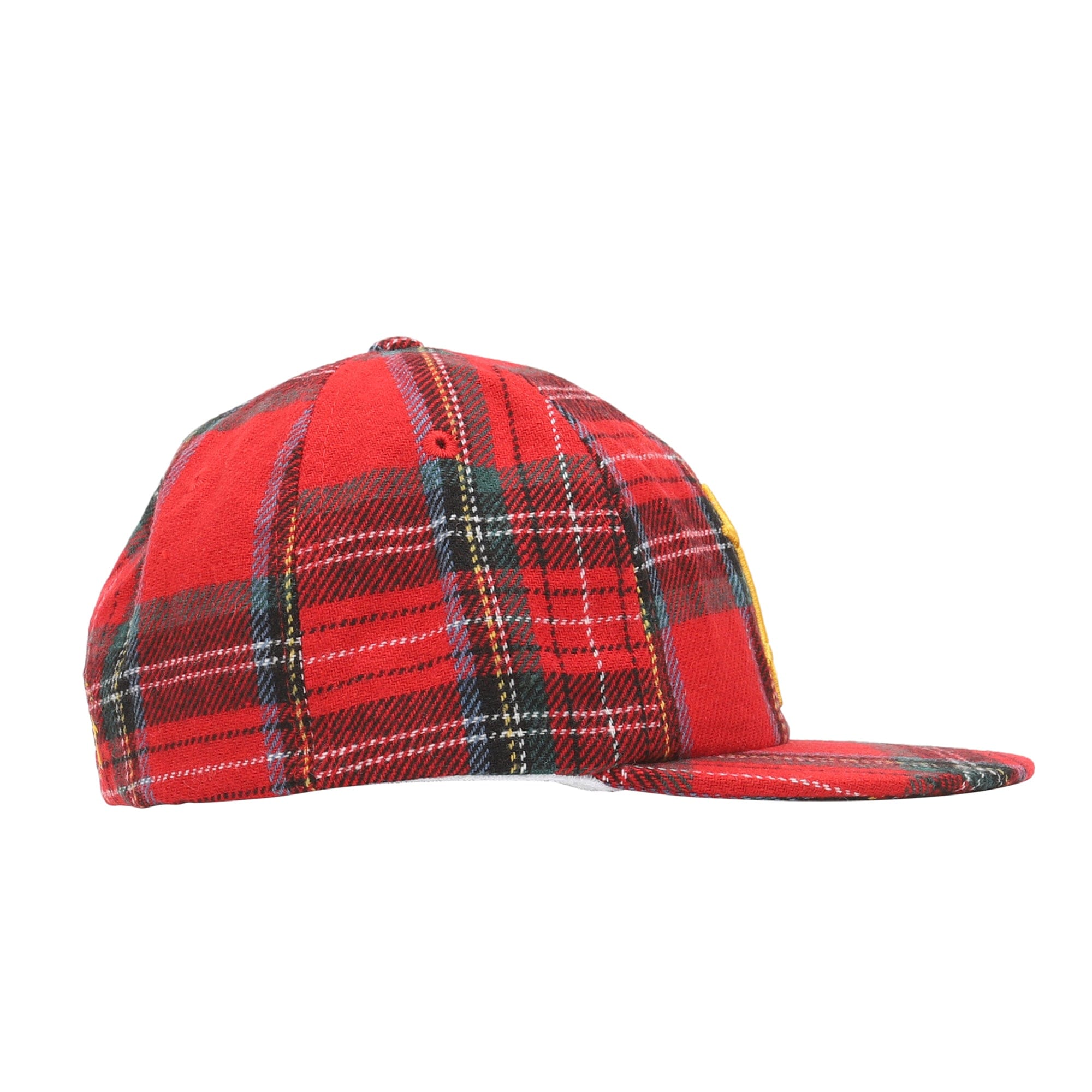 Punkandyo Plaid Cap - Red