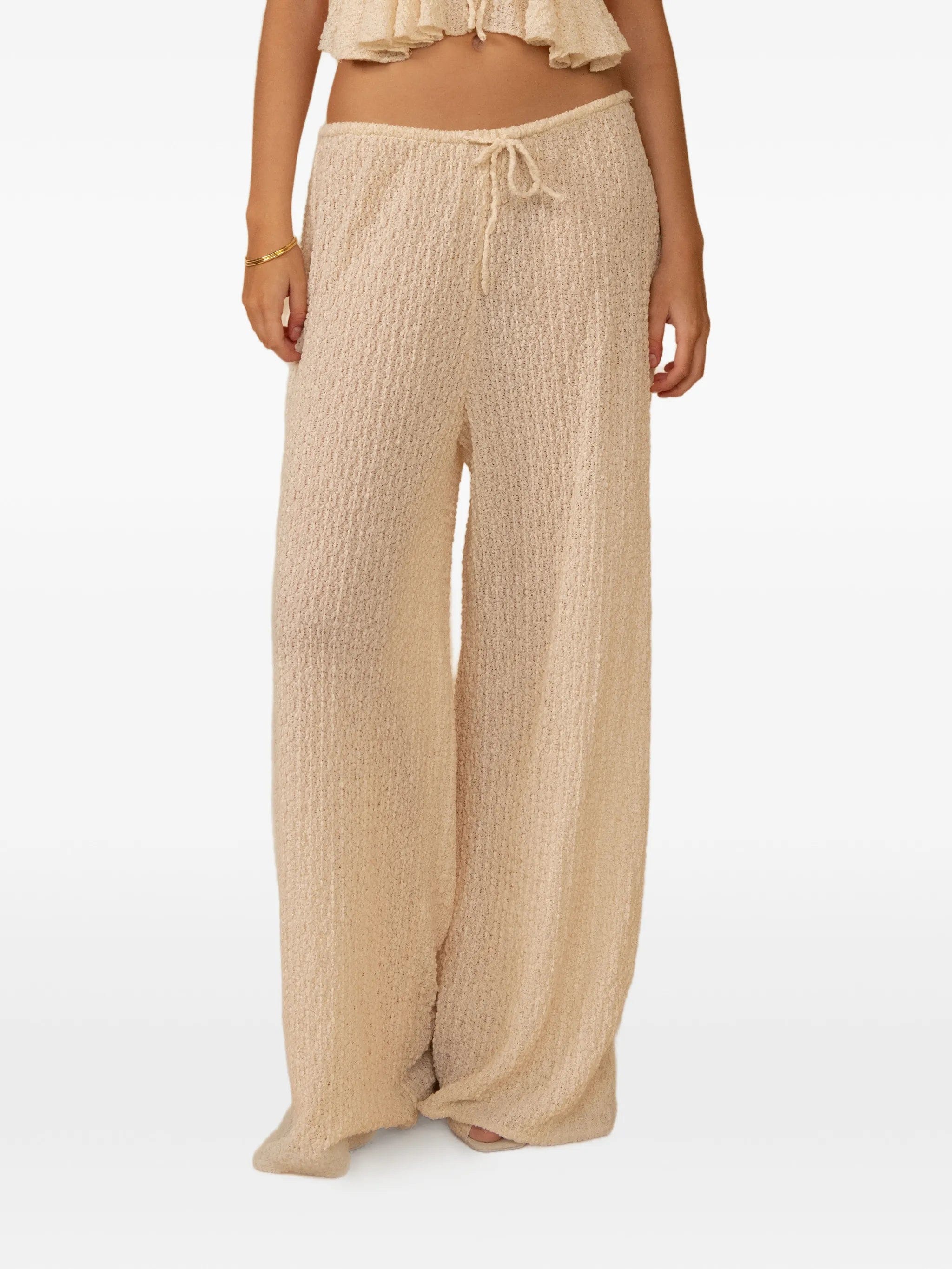 Montce x Elsa Hosk Amalia drawstring trousers