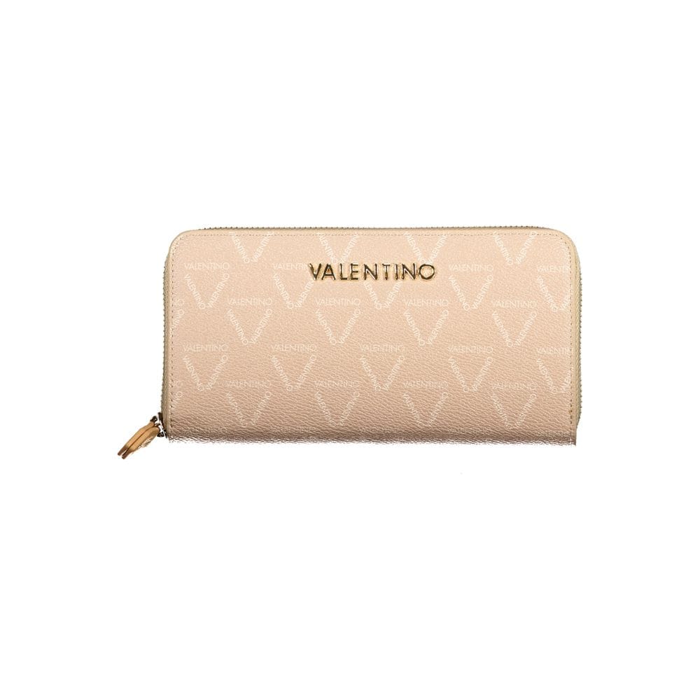 Mario Valentino Beige Polyurethane Women Women's Wallet
