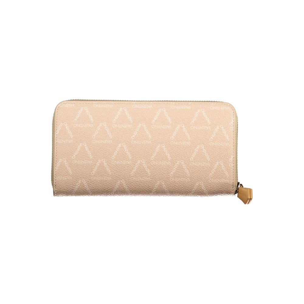 Mario Valentino Beige Polyurethane Women Women's Wallet