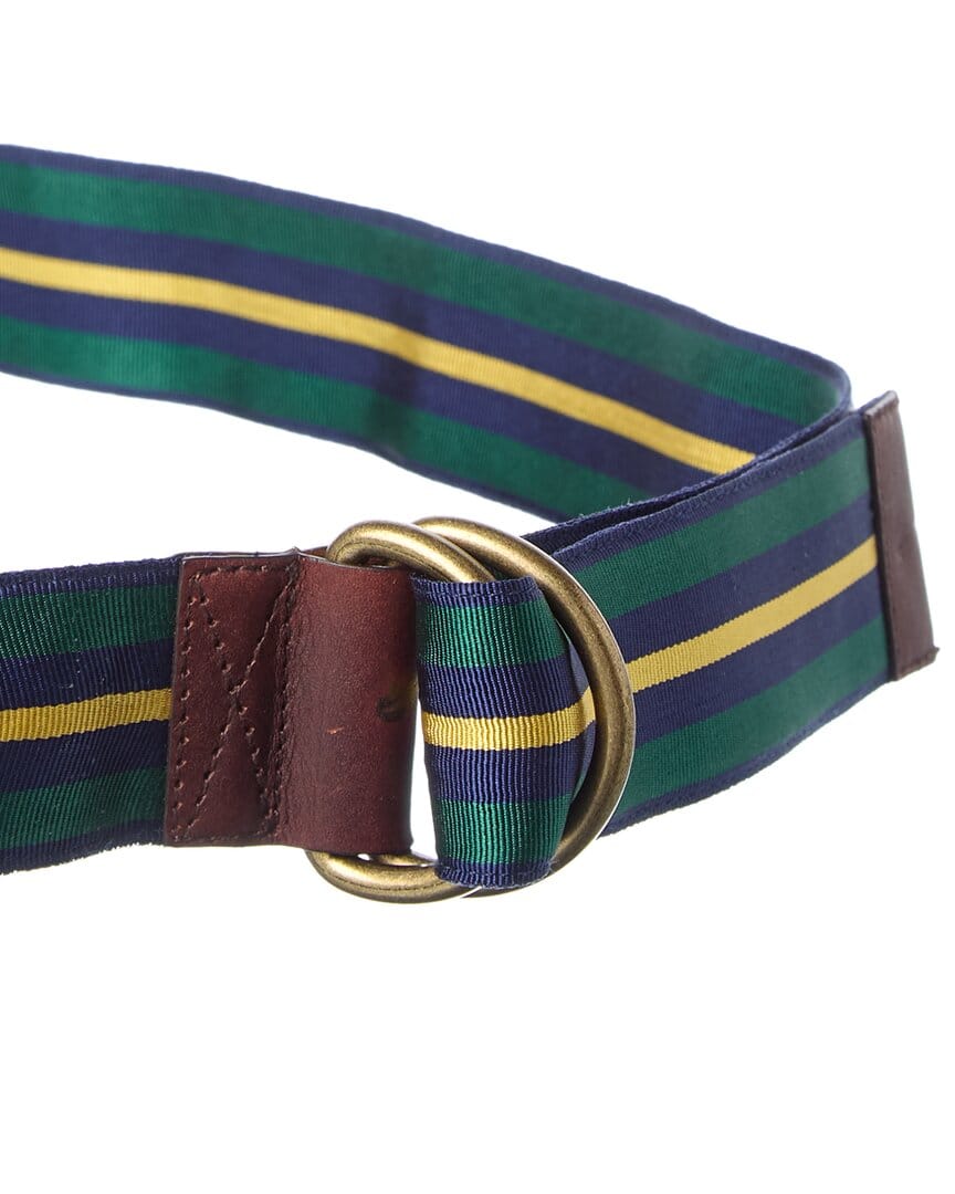 J.Mclaughlin Ribbon Canvas Belt