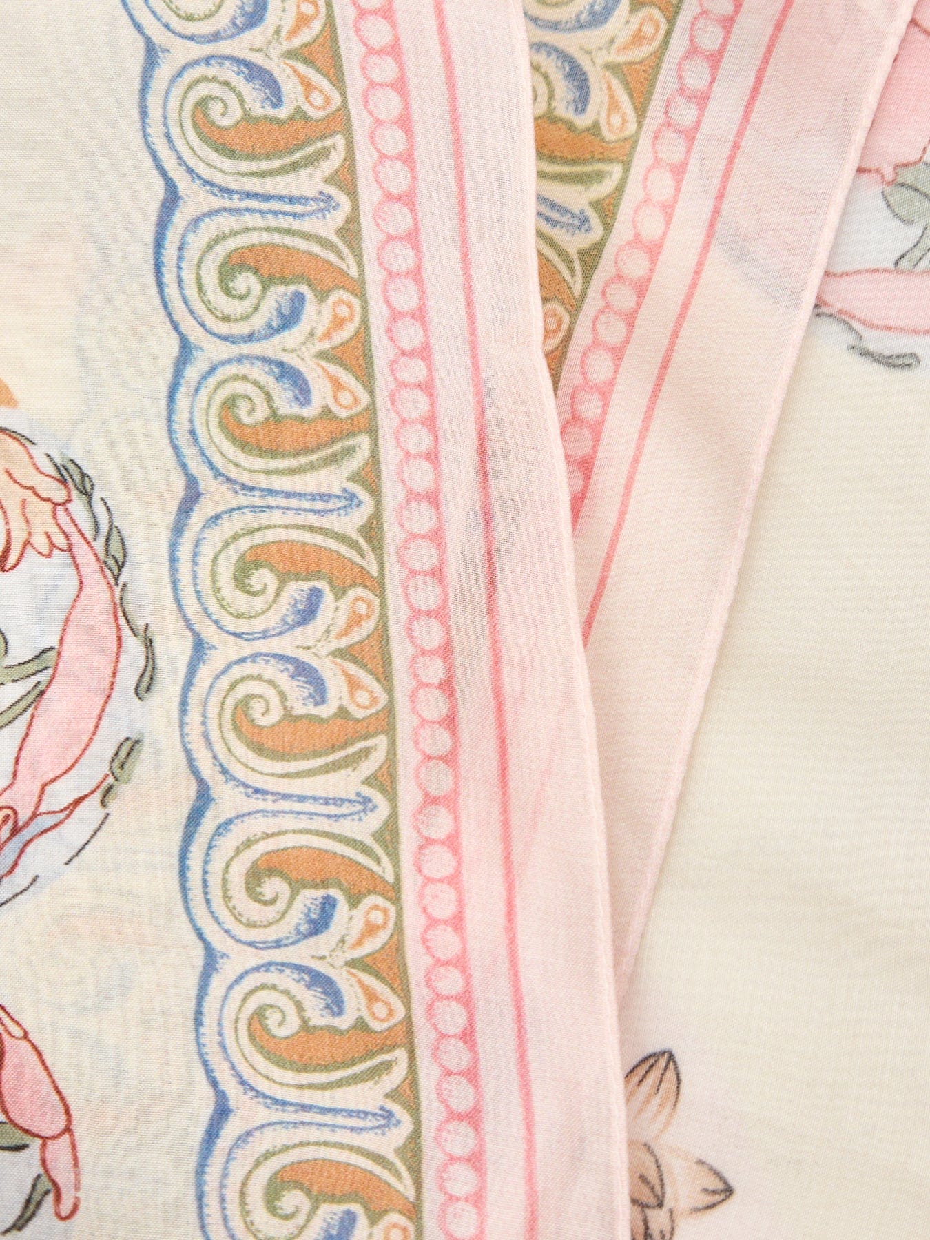 One Hundred Stars Printed Scarf Pink