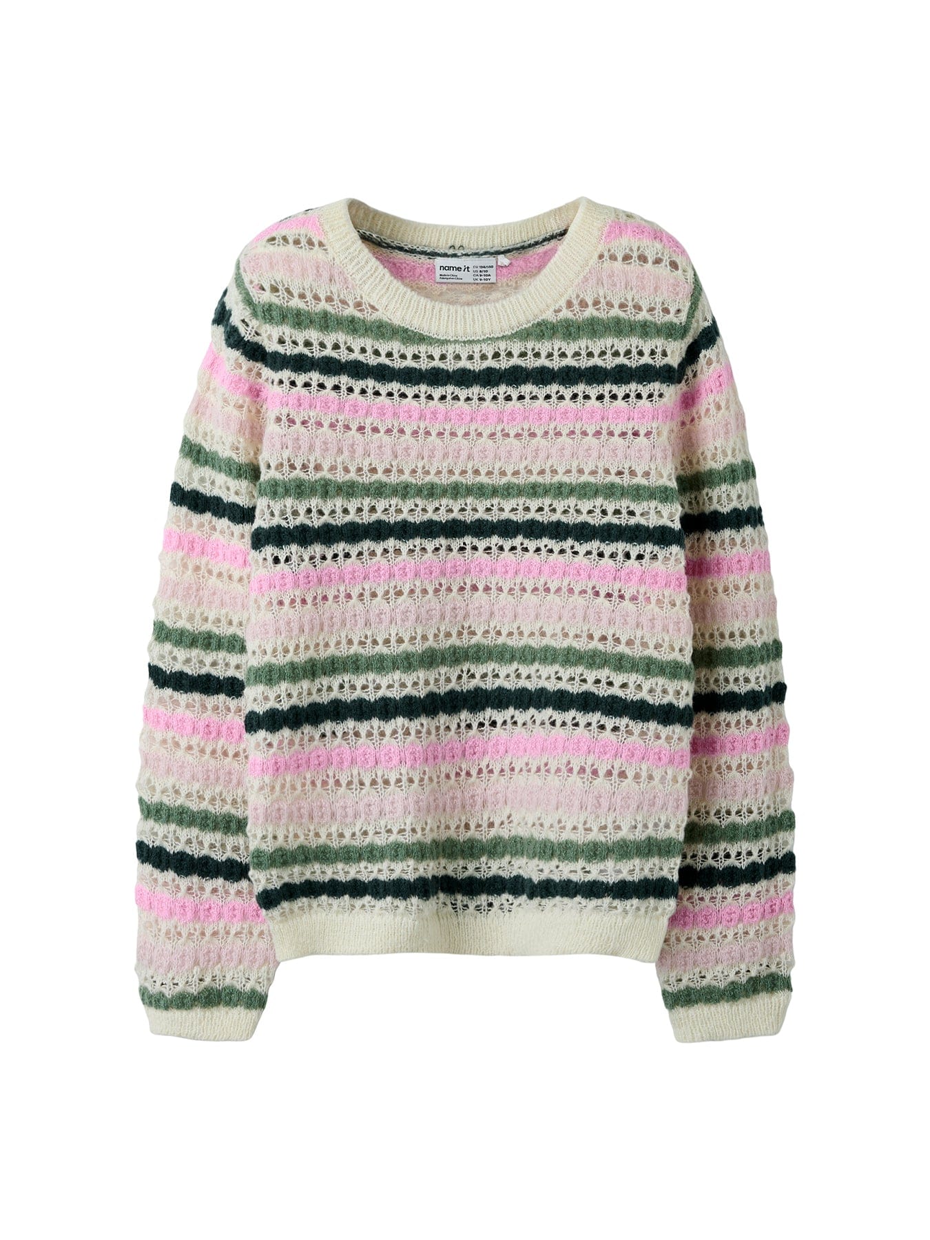 Name It Kid Kids' Loose Knit Sweatshirt Multi