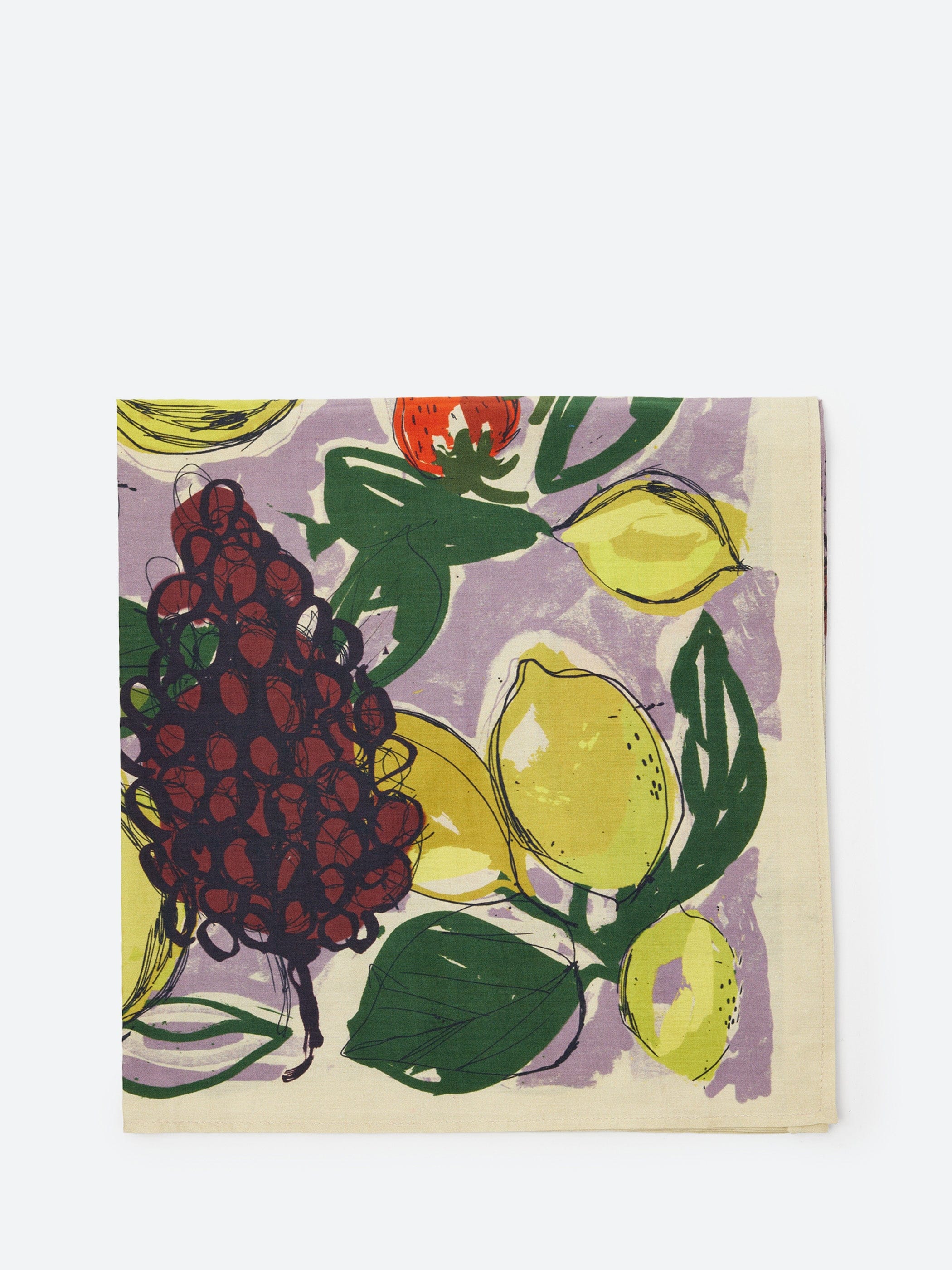 TOAST Sketched Fruit Bandana