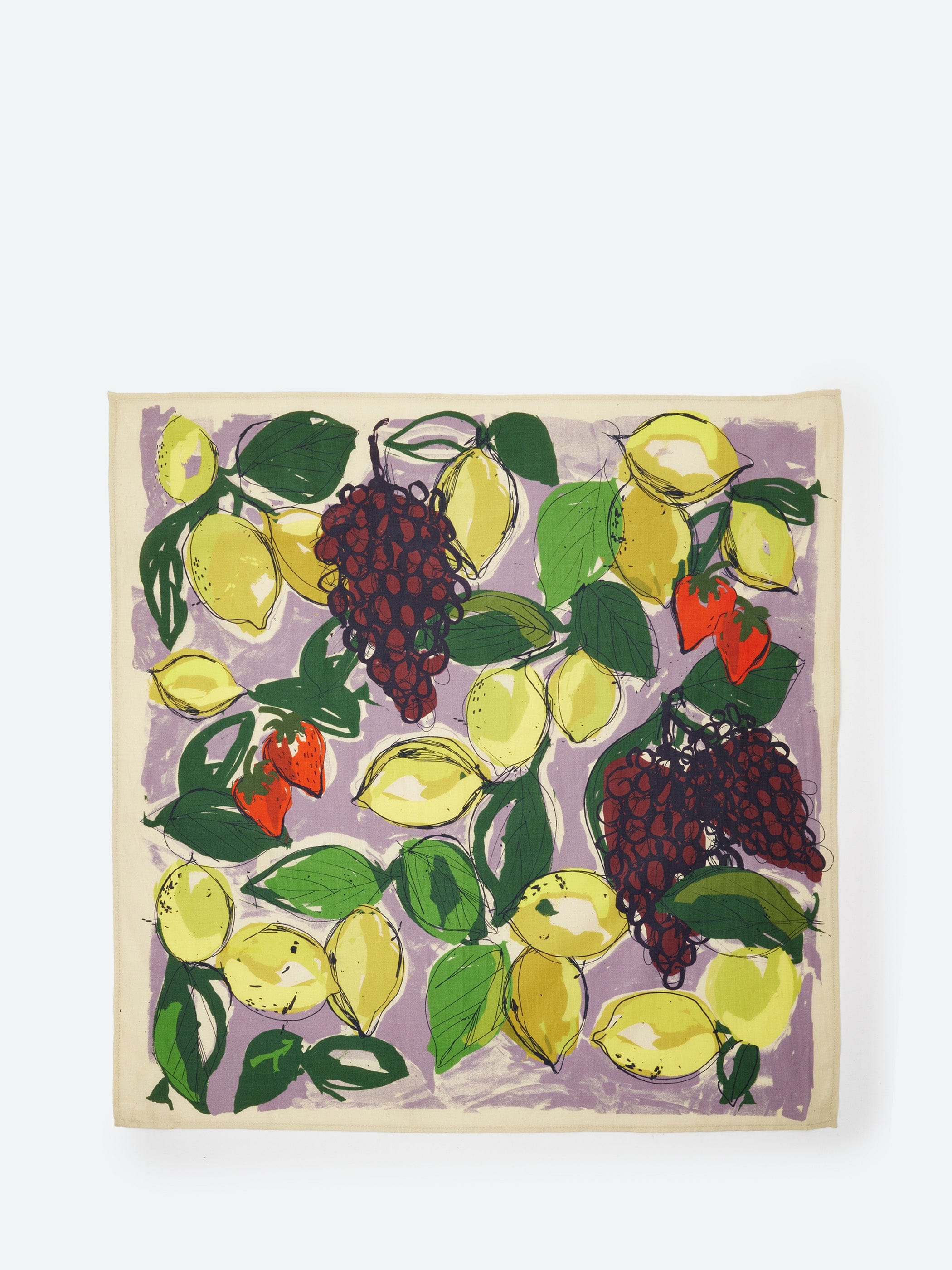 TOAST Sketched Fruit Bandana