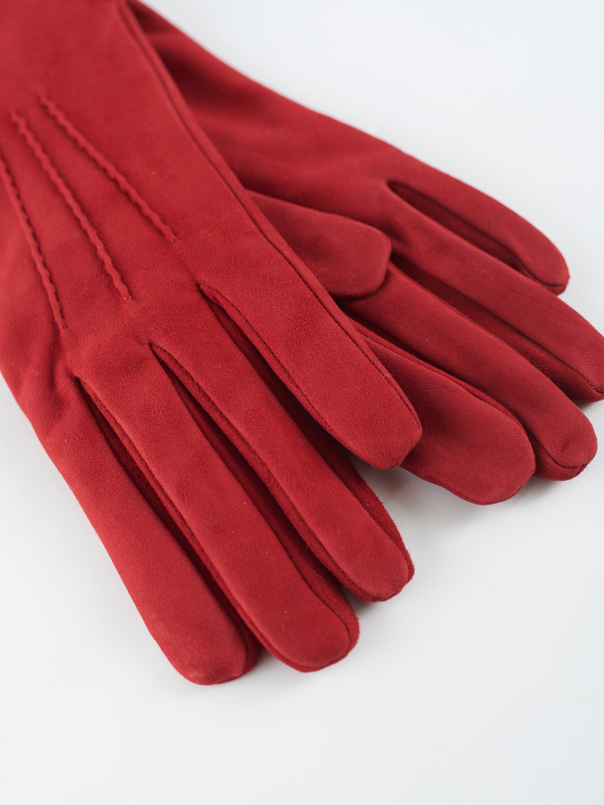Mario Portolano 4220 Suede Glove Cashmere Lined