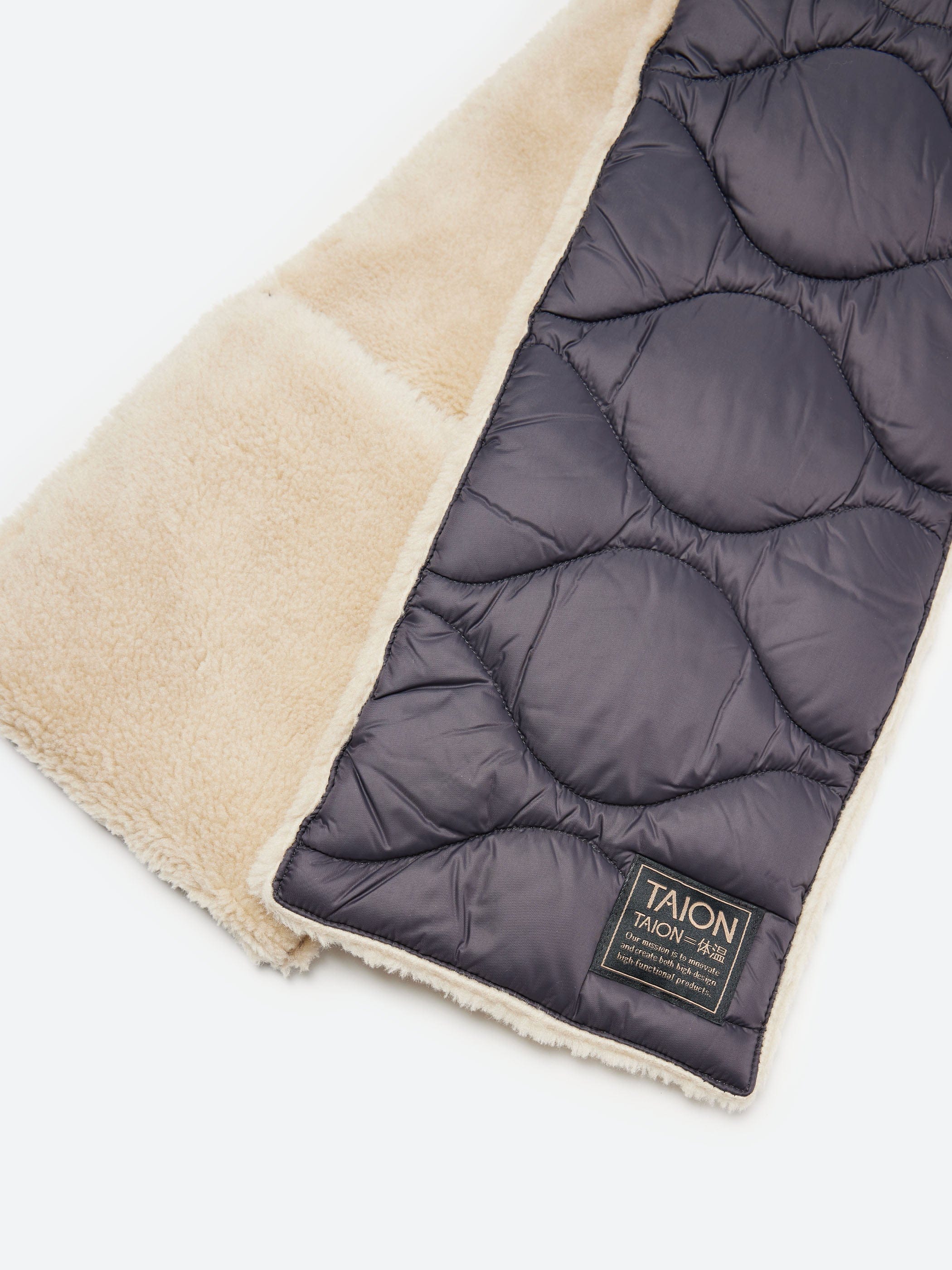 TAION Soft Military Reversible Down Scarf
