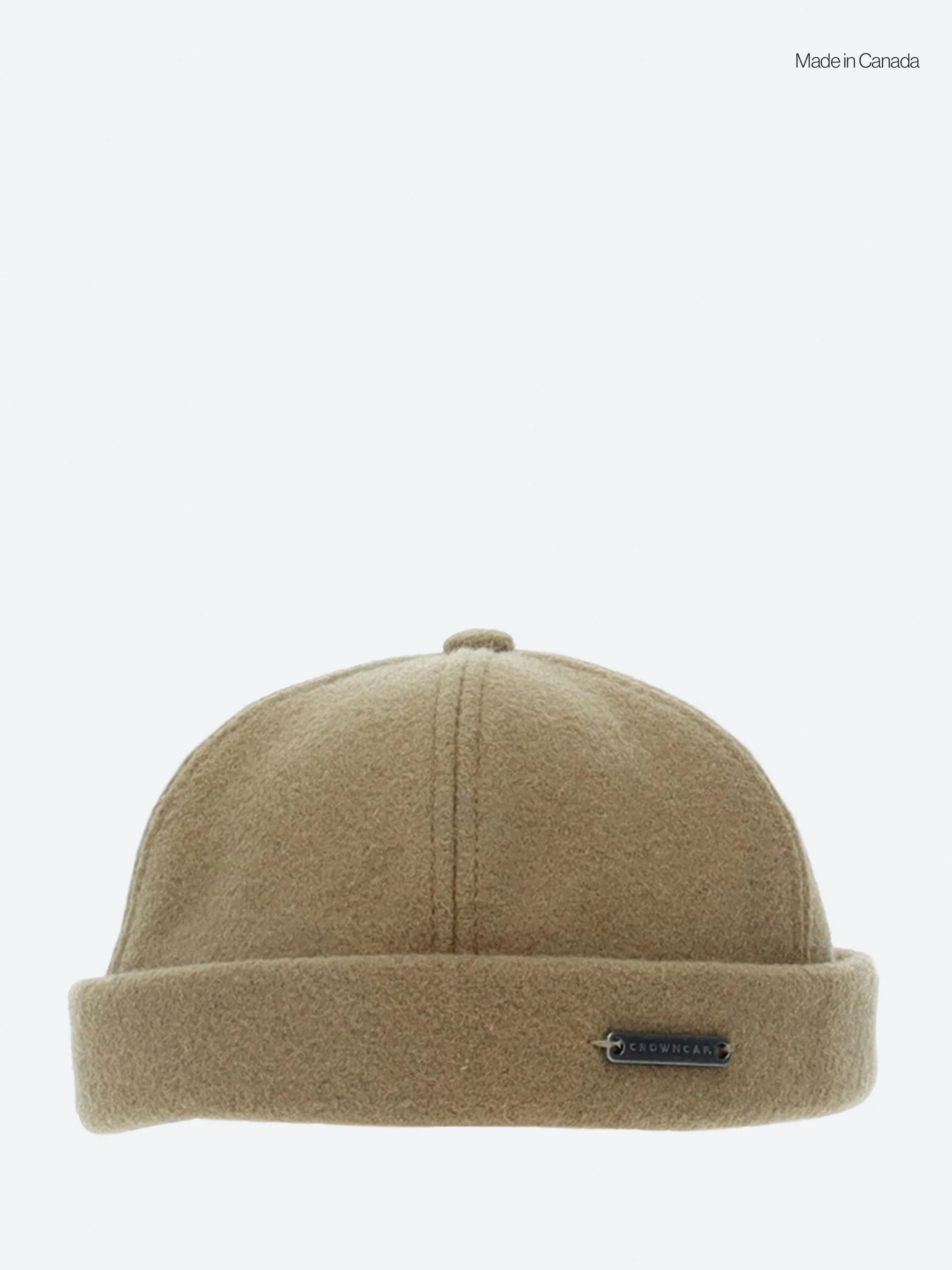 Crowncap Melton Wool Beanie