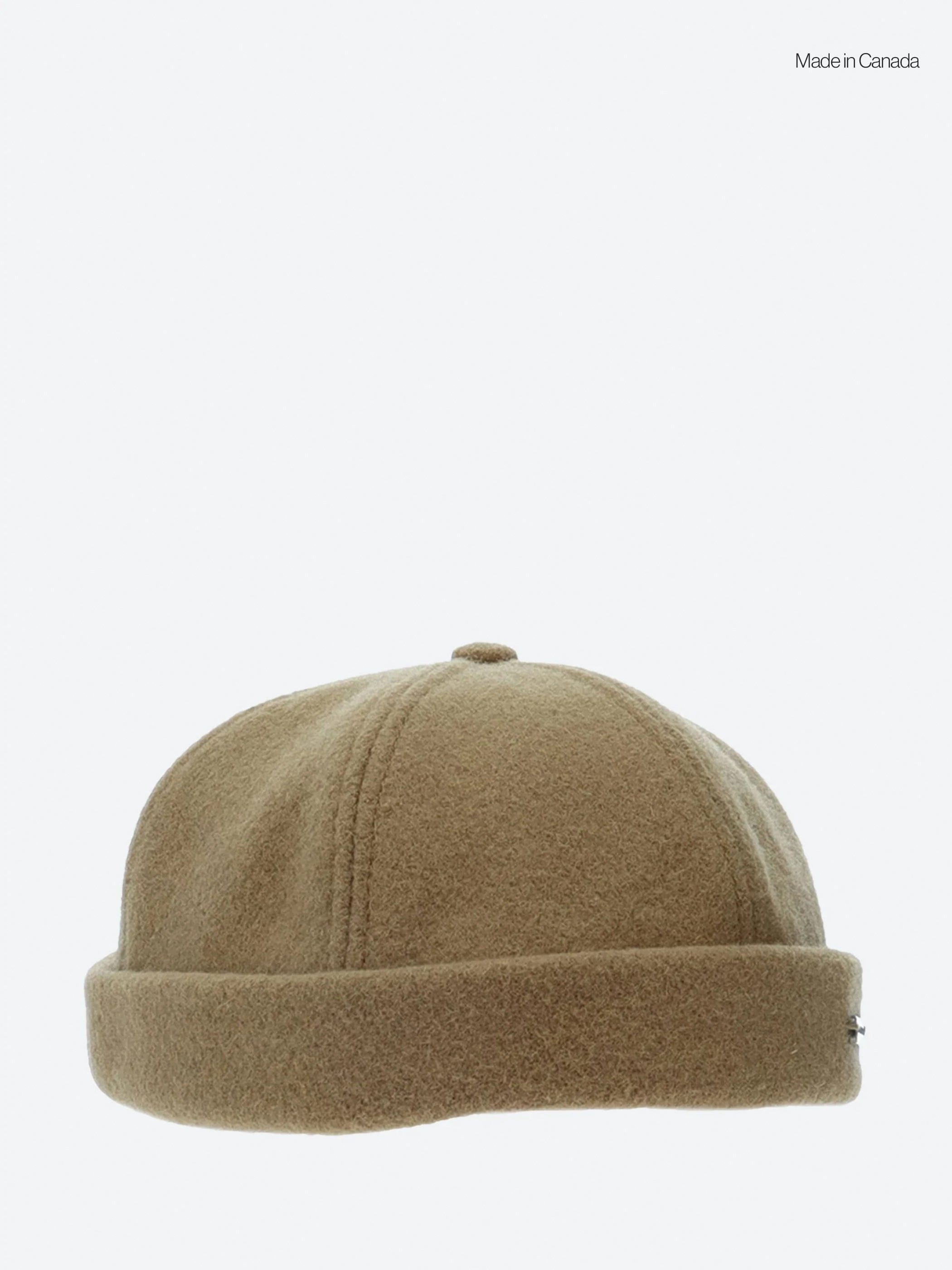 Crowncap Melton Wool Beanie