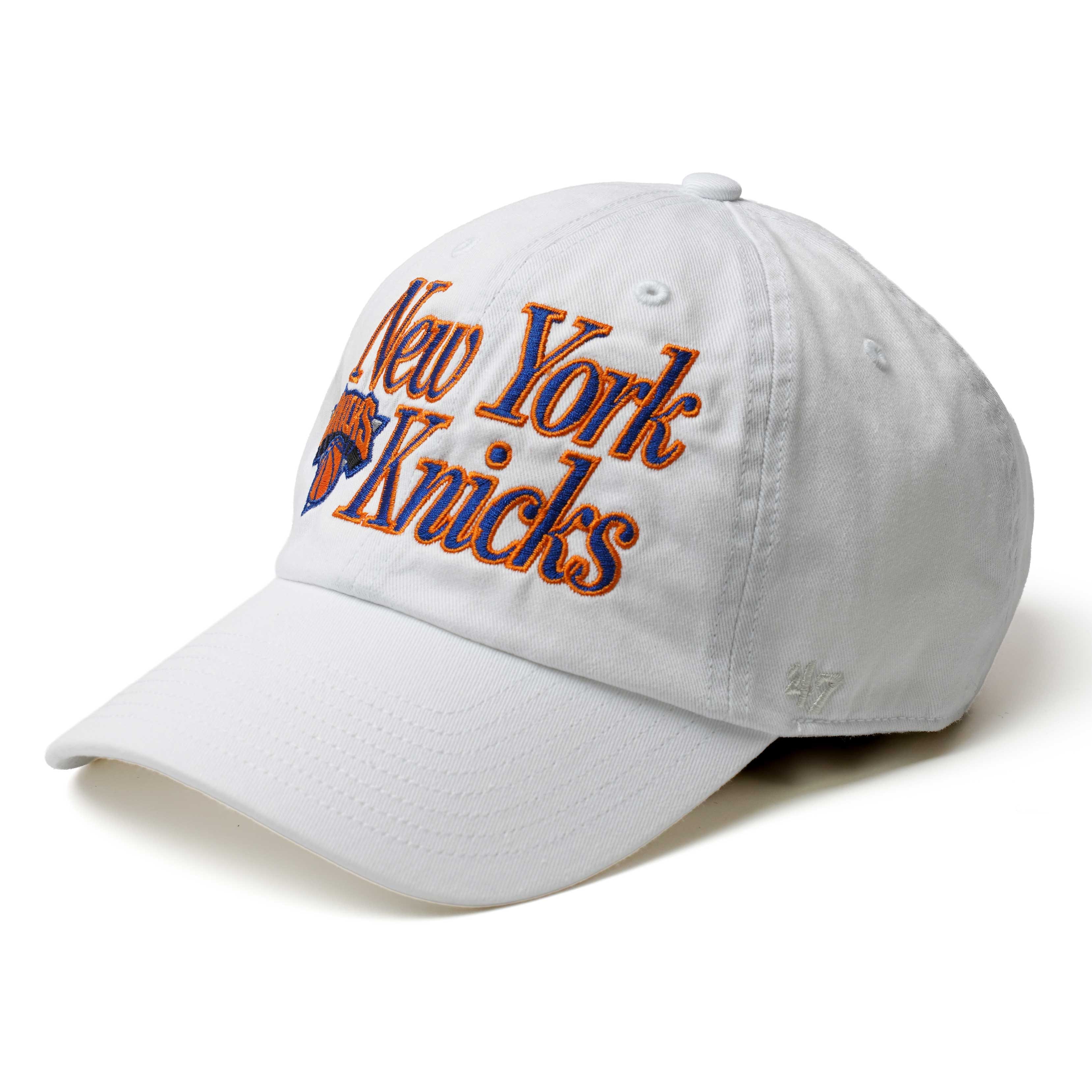 '47 Brand x West NYC New York Knicks Spellout Cleanup White