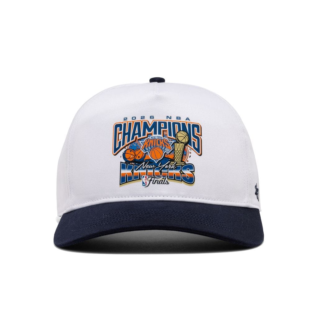 '47 Brand New York Knicks 2026 NBA Champions Hitch White/Navy
