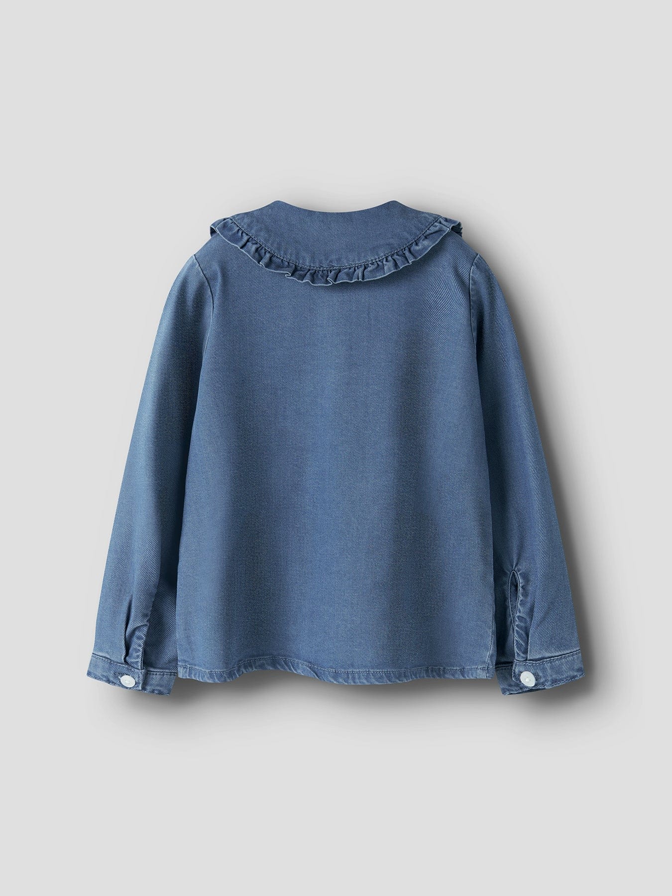 Name It Mini Kids' Luna Denim Overshirt Blue