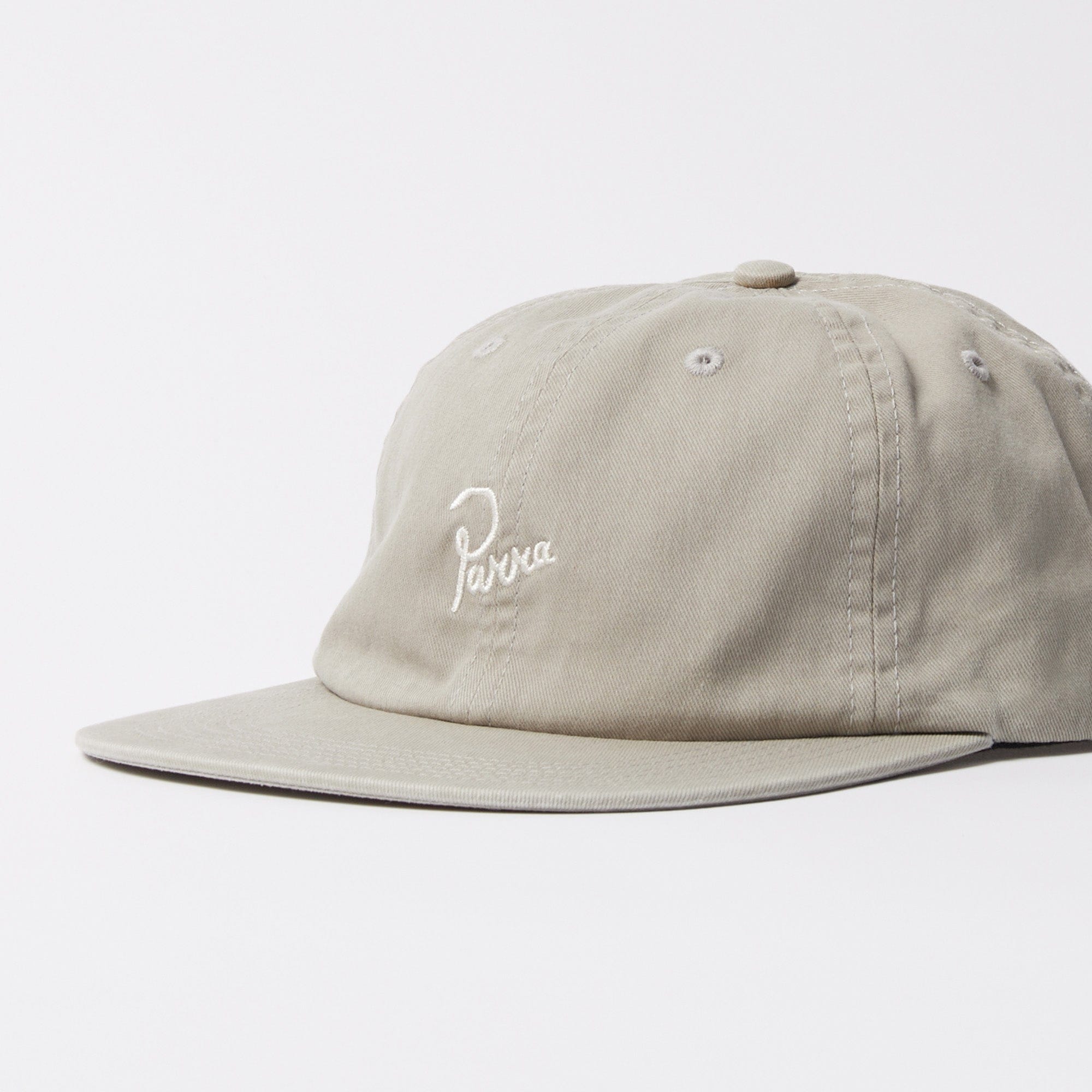 By Parra Signature 6 Panel Hat - Grey