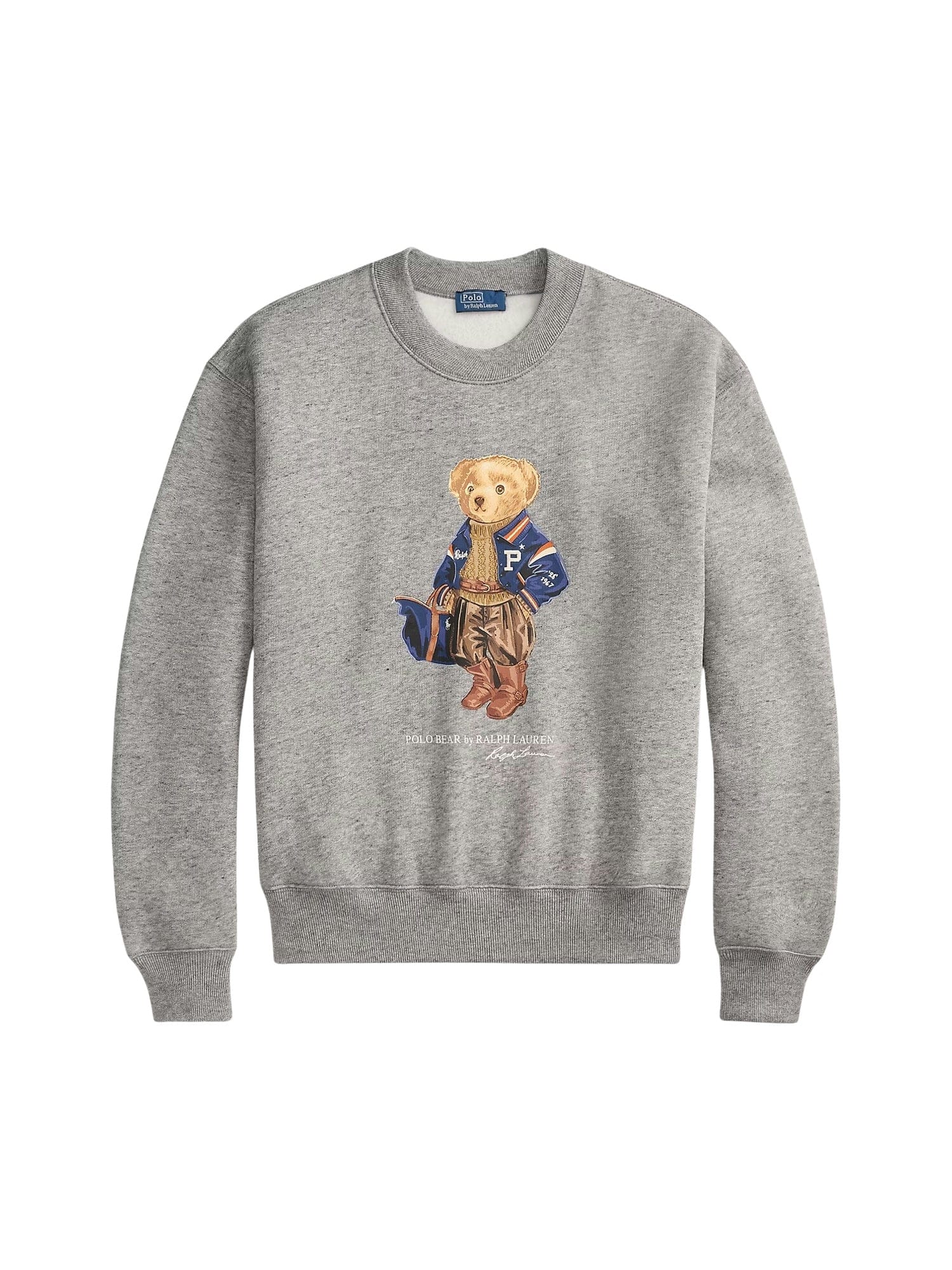 BEAR Grey Varsity Bear Graphic Sweatshirt