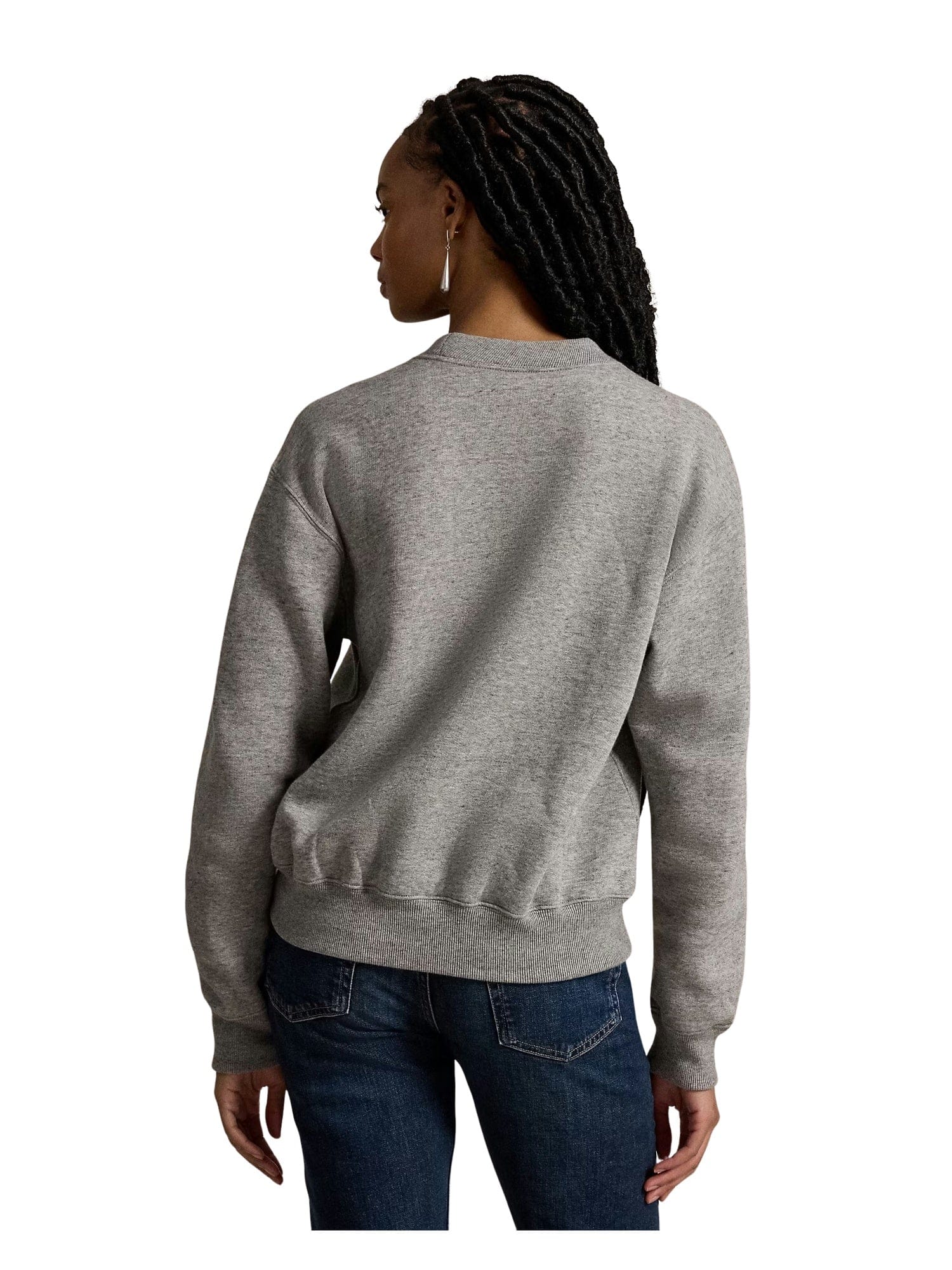 BEAR Grey Varsity Bear Graphic Sweatshirt