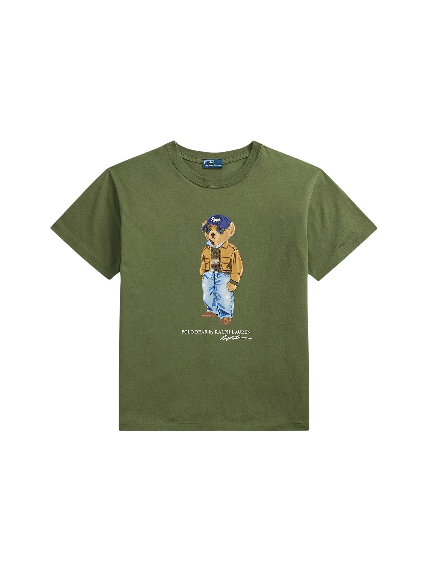 BEAR Olive Green Bear Graphic T - Shirt