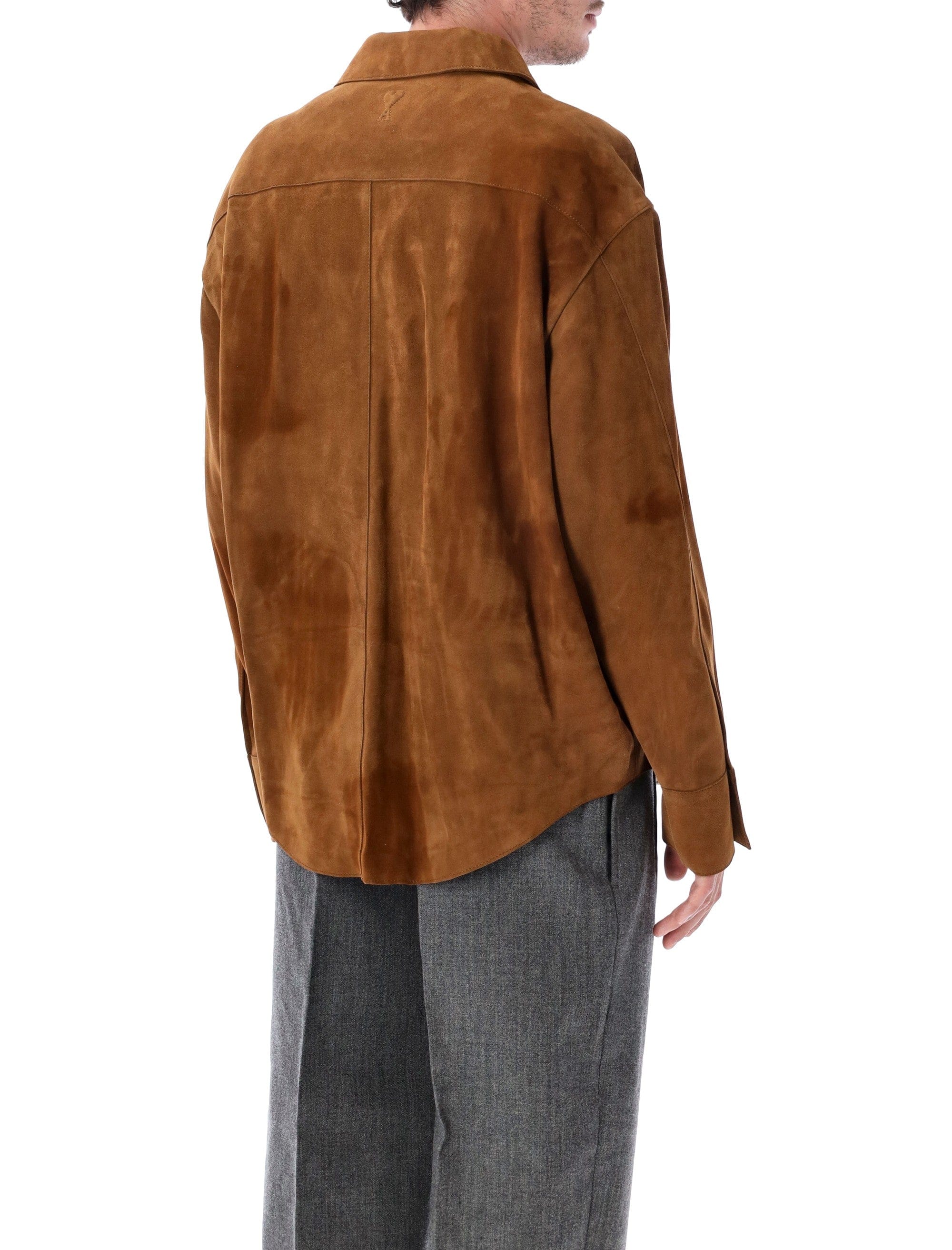 Classic Suede Classic Collar Overshirt