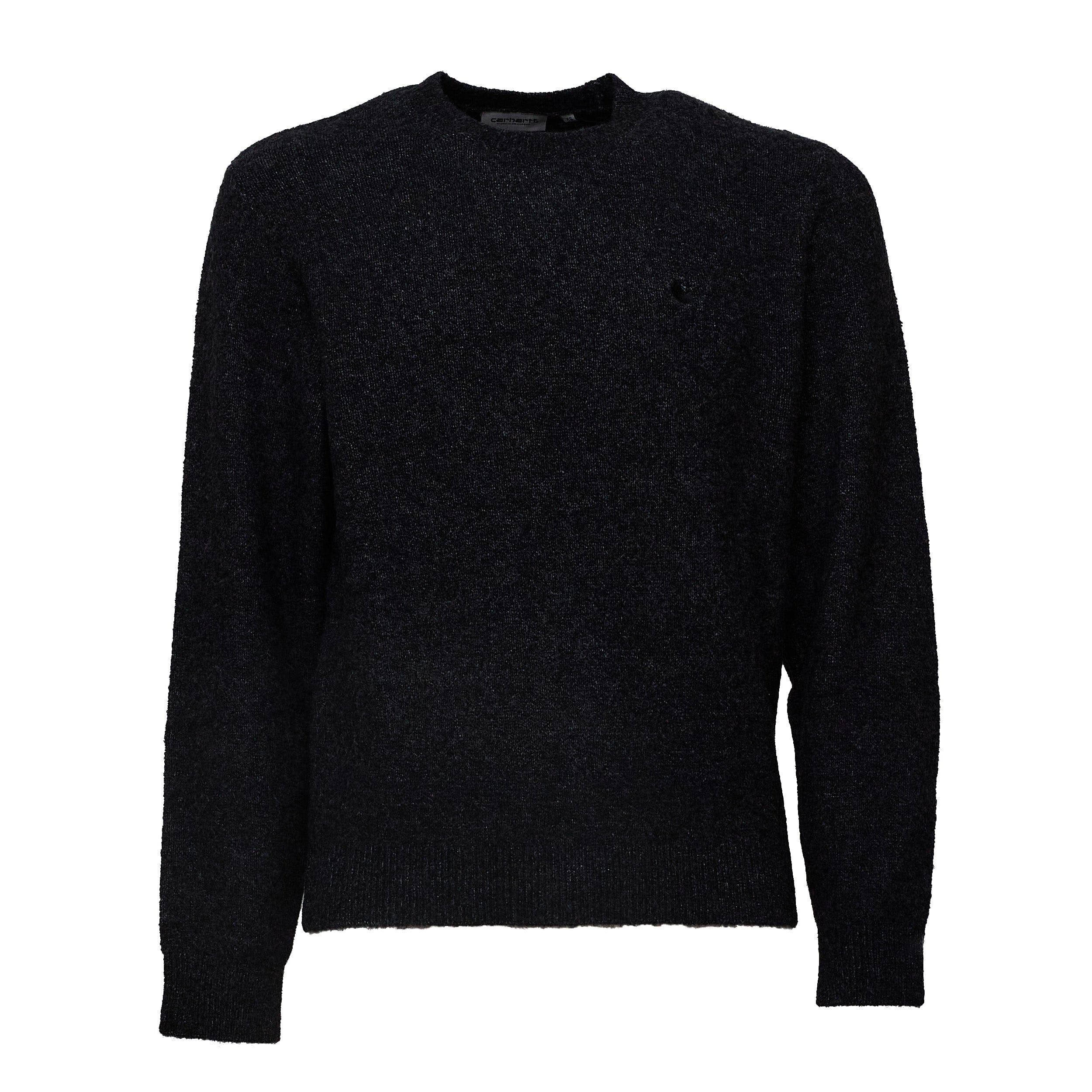 Logo Curtis Embroidered Logo Knit Sweater