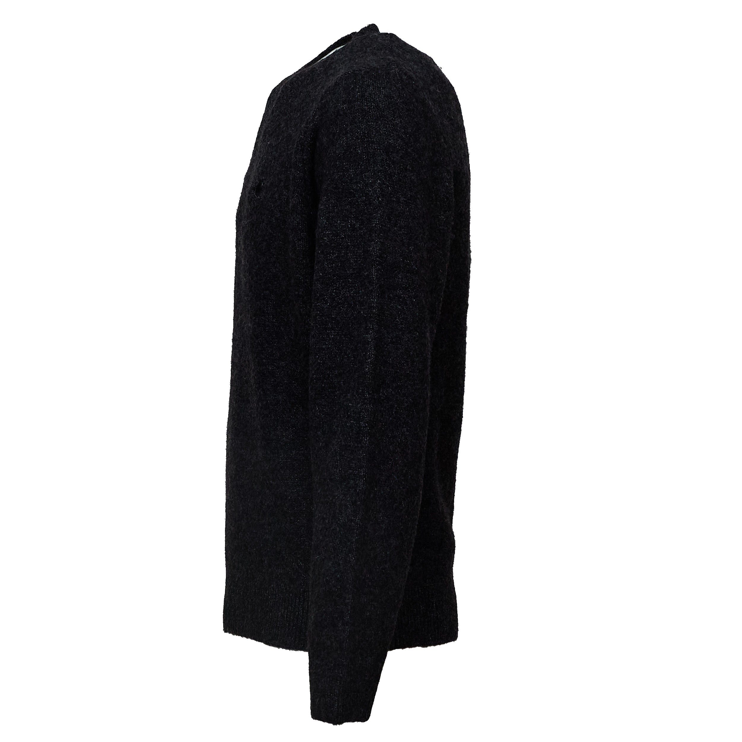 Logo Curtis Embroidered Logo Knit Sweater