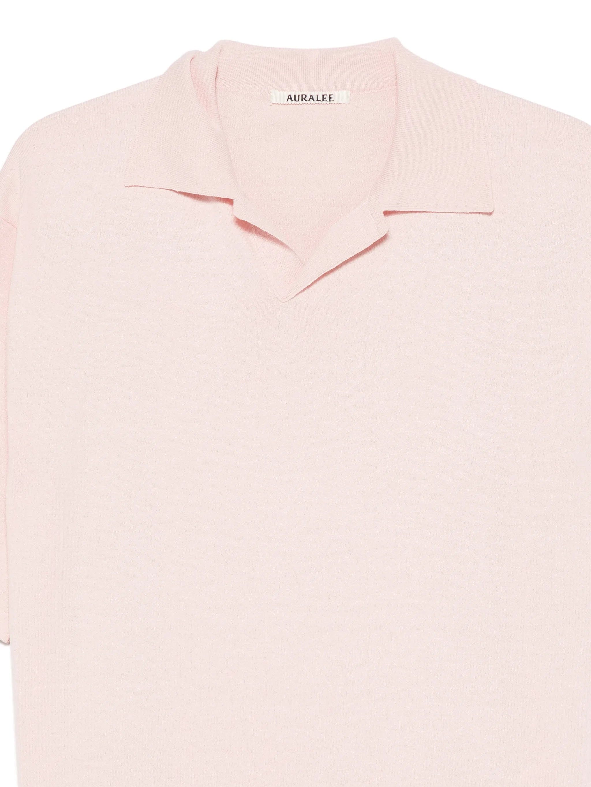 Auralee Tussah high - gauge silk T - shirt