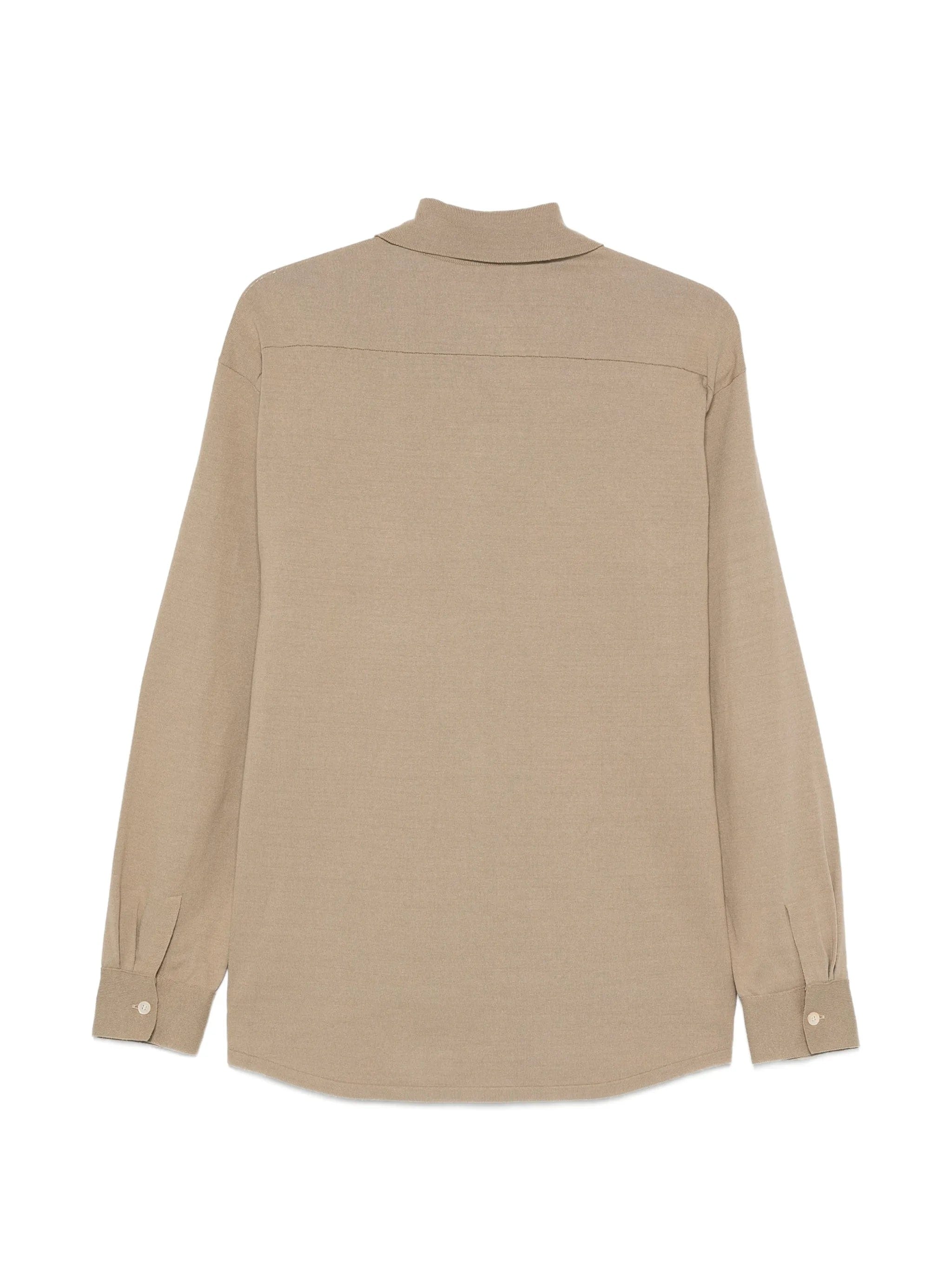 Auralee Tussah high - gauge silk cardigan