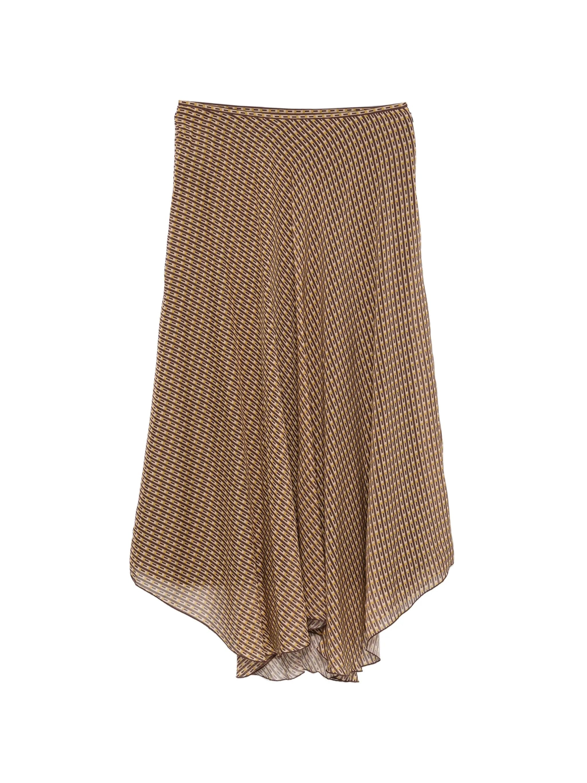 SIR. Cooper geometric - pattern maxi skirt