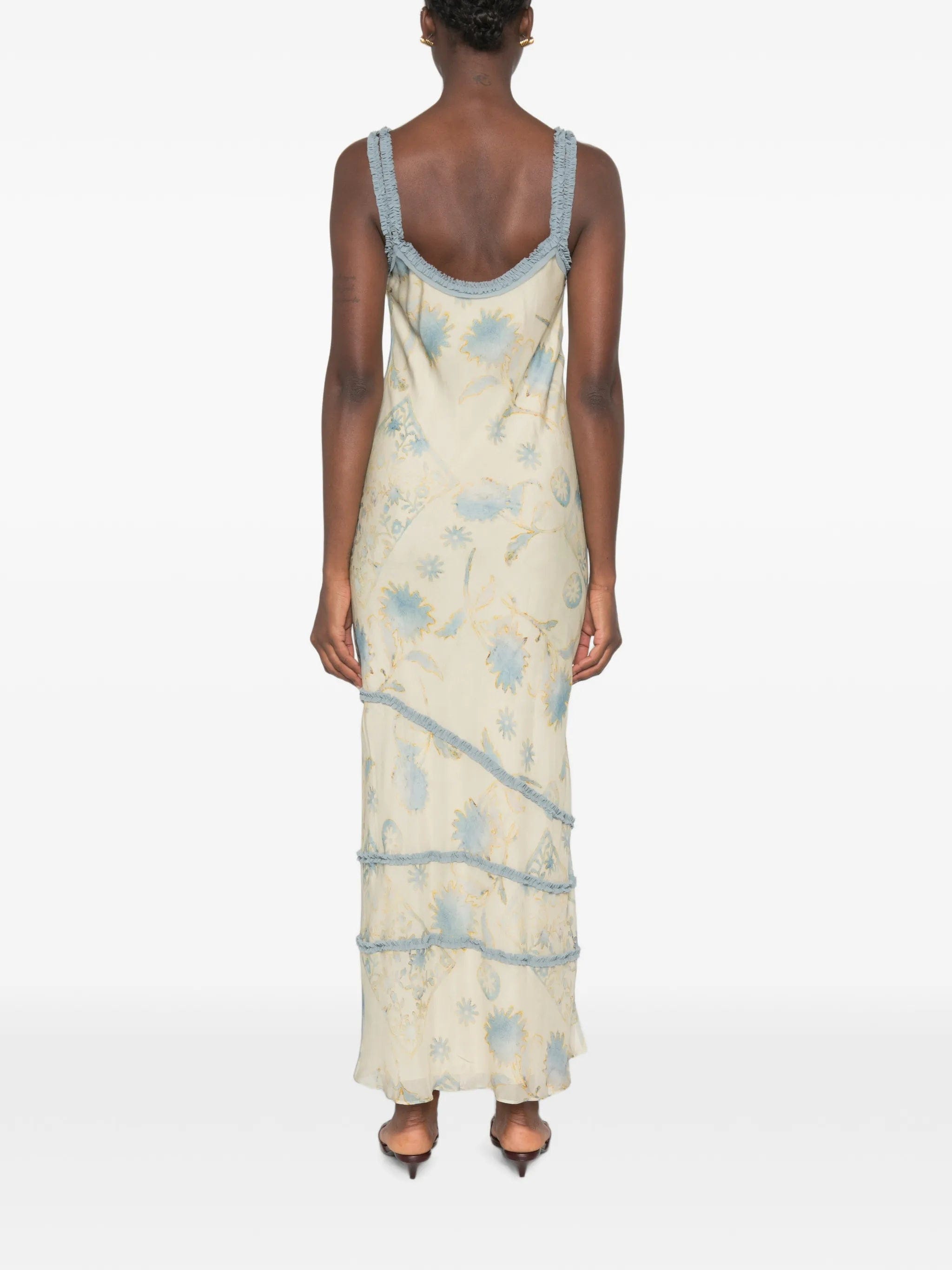 SIR. Cecile floral - print midi dress