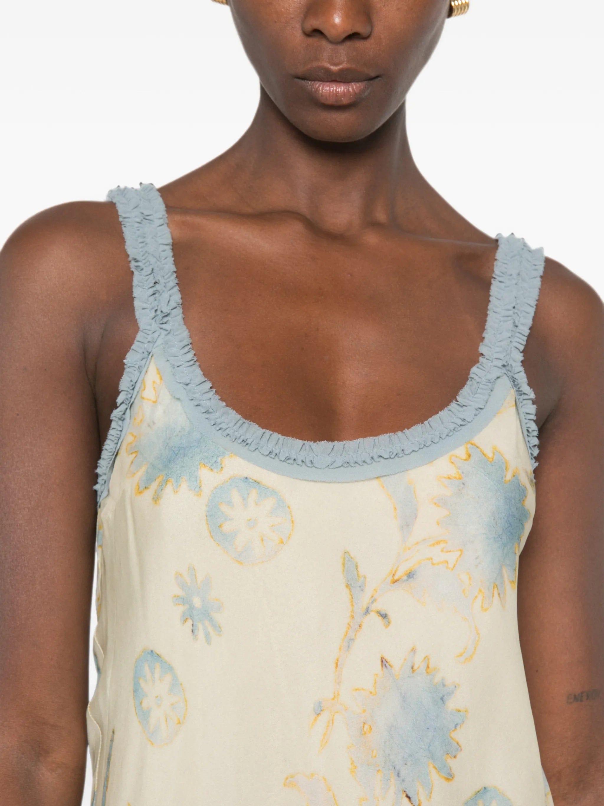 SIR. Cecile floral - print midi dress