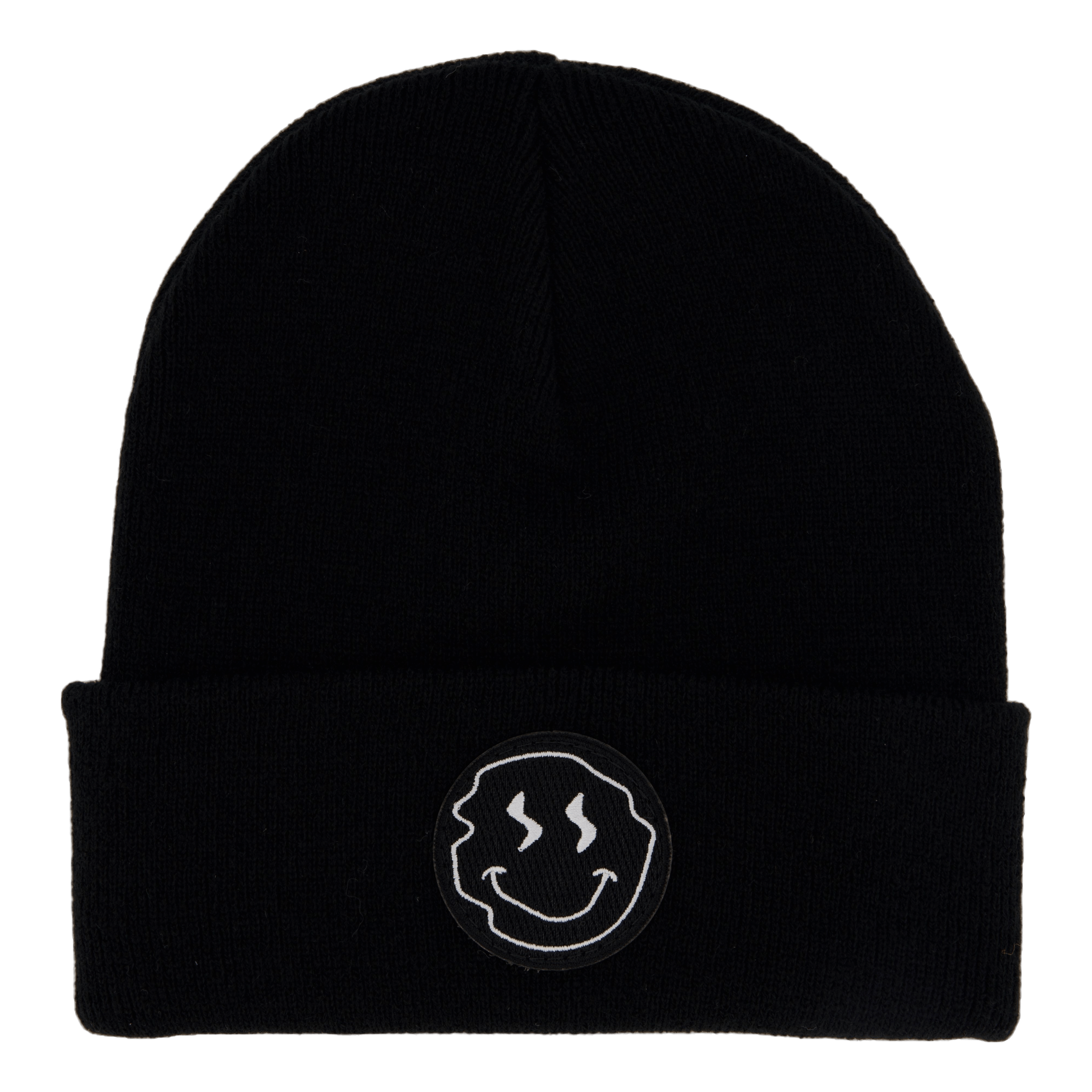 Pica Pica Smiley Beanie Black