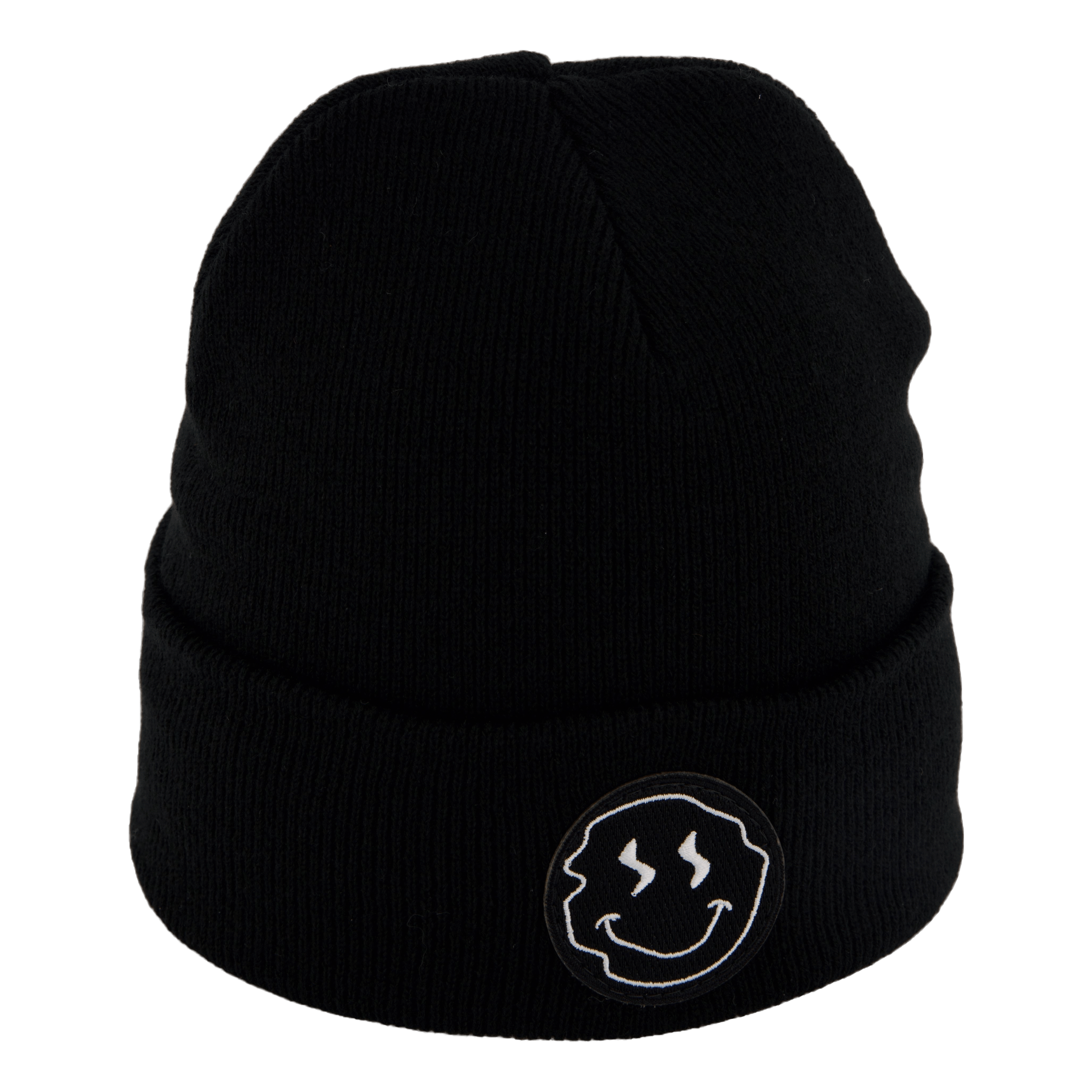 Pica Pica Smiley Beanie Black