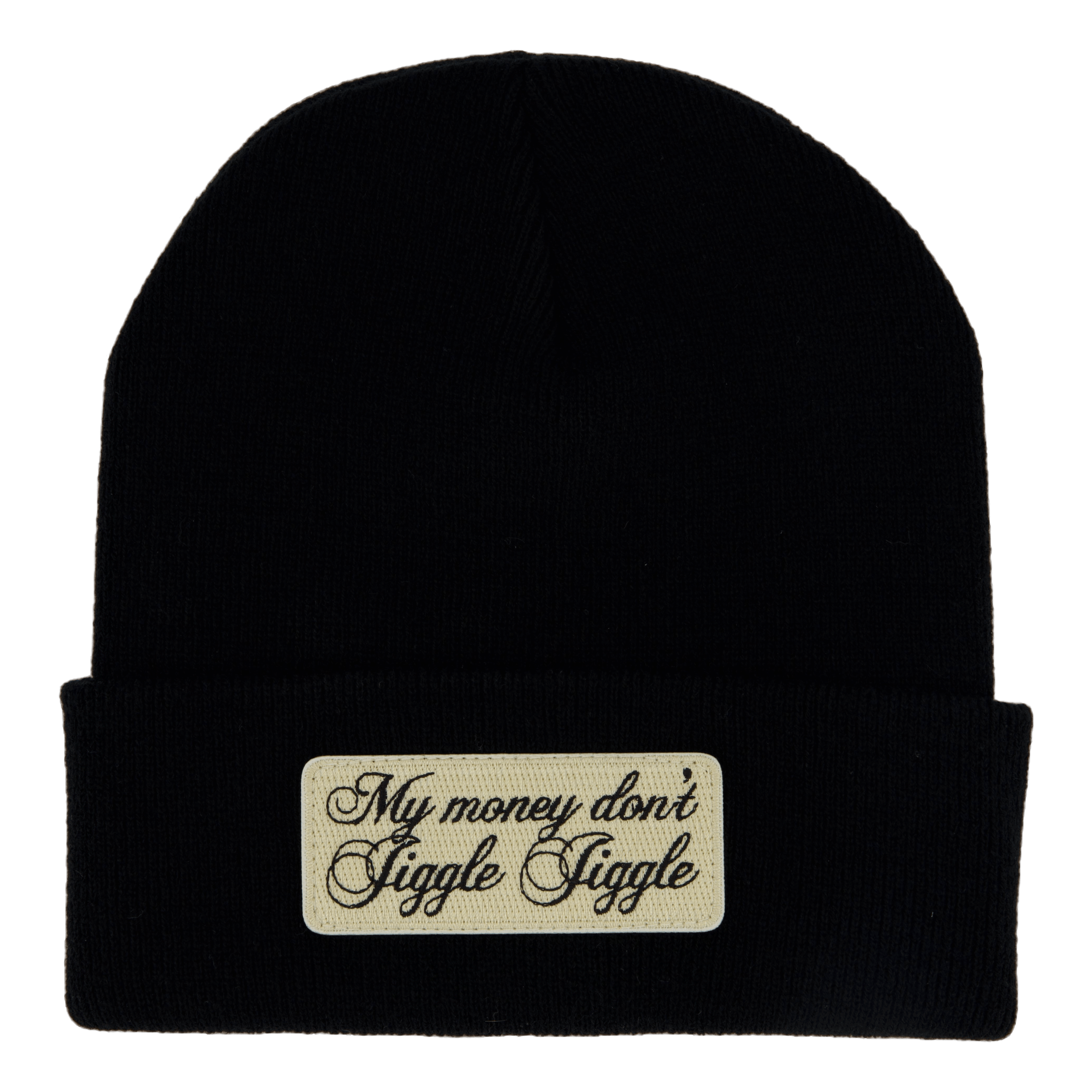 Pica Pica Jiggle Jiggle Beanie Black