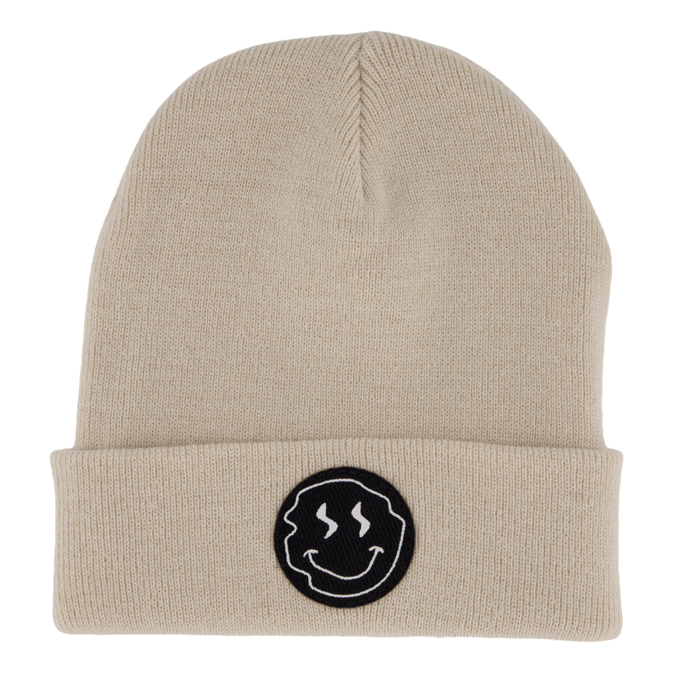 Pica Pica Smiley Beanie Almond