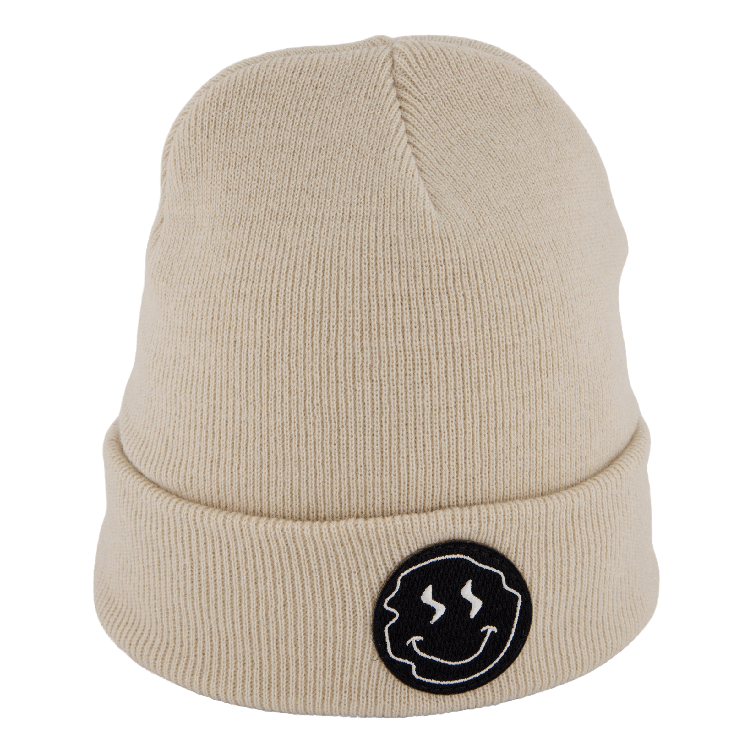 Pica Pica Smiley Beanie Almond