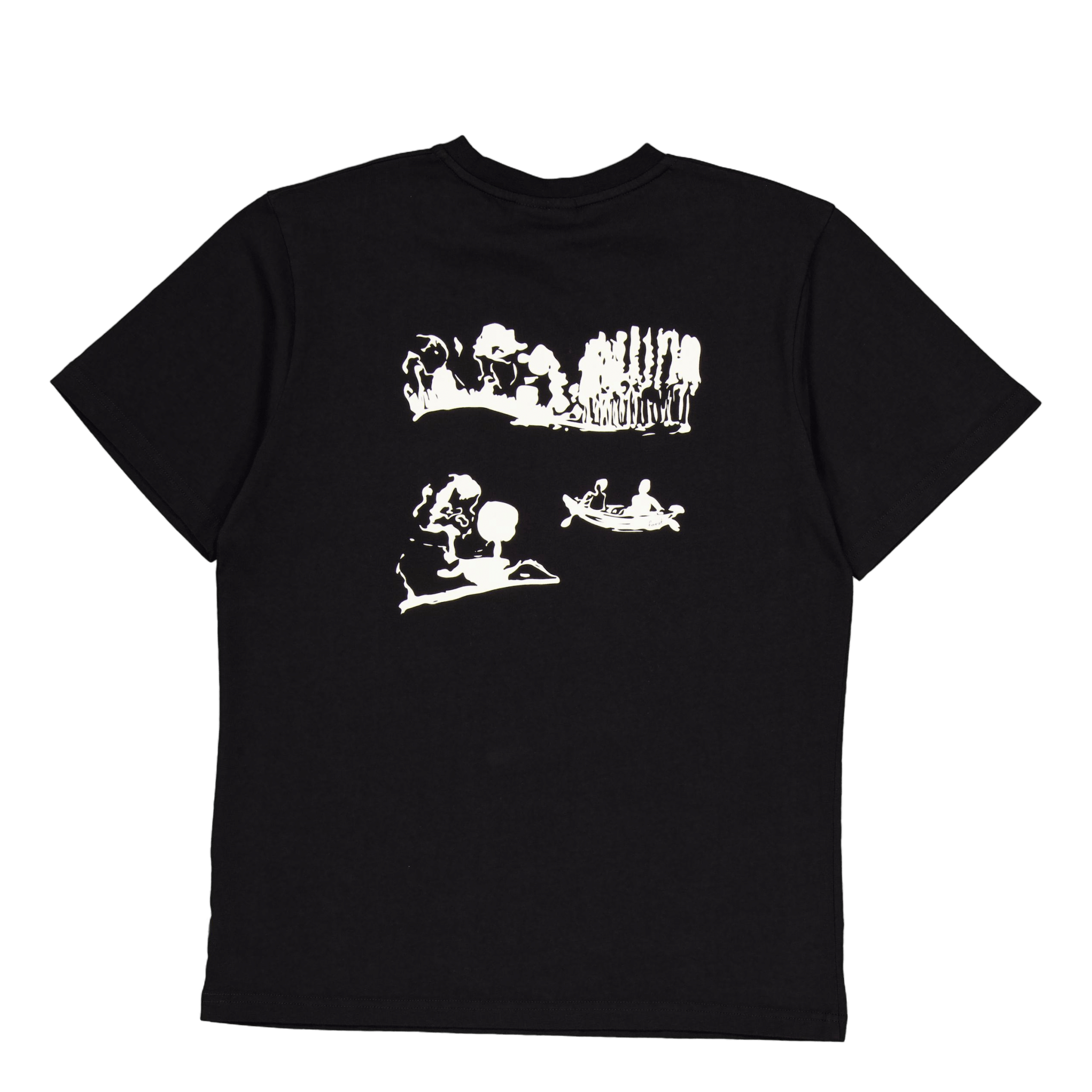 Forét Pod T - shirt Black