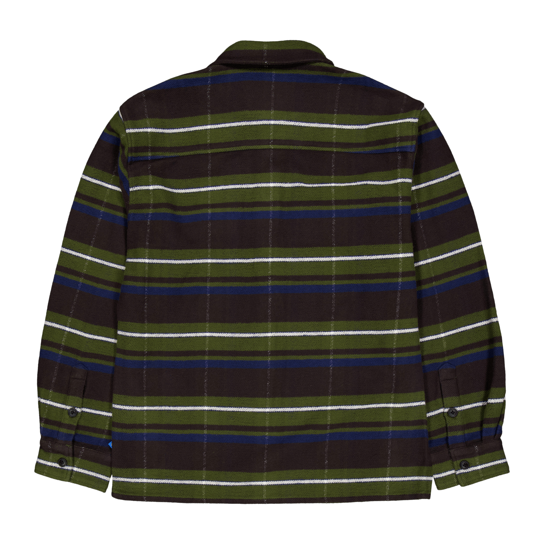 Liberaiders Stripe Flannel Shirt Green