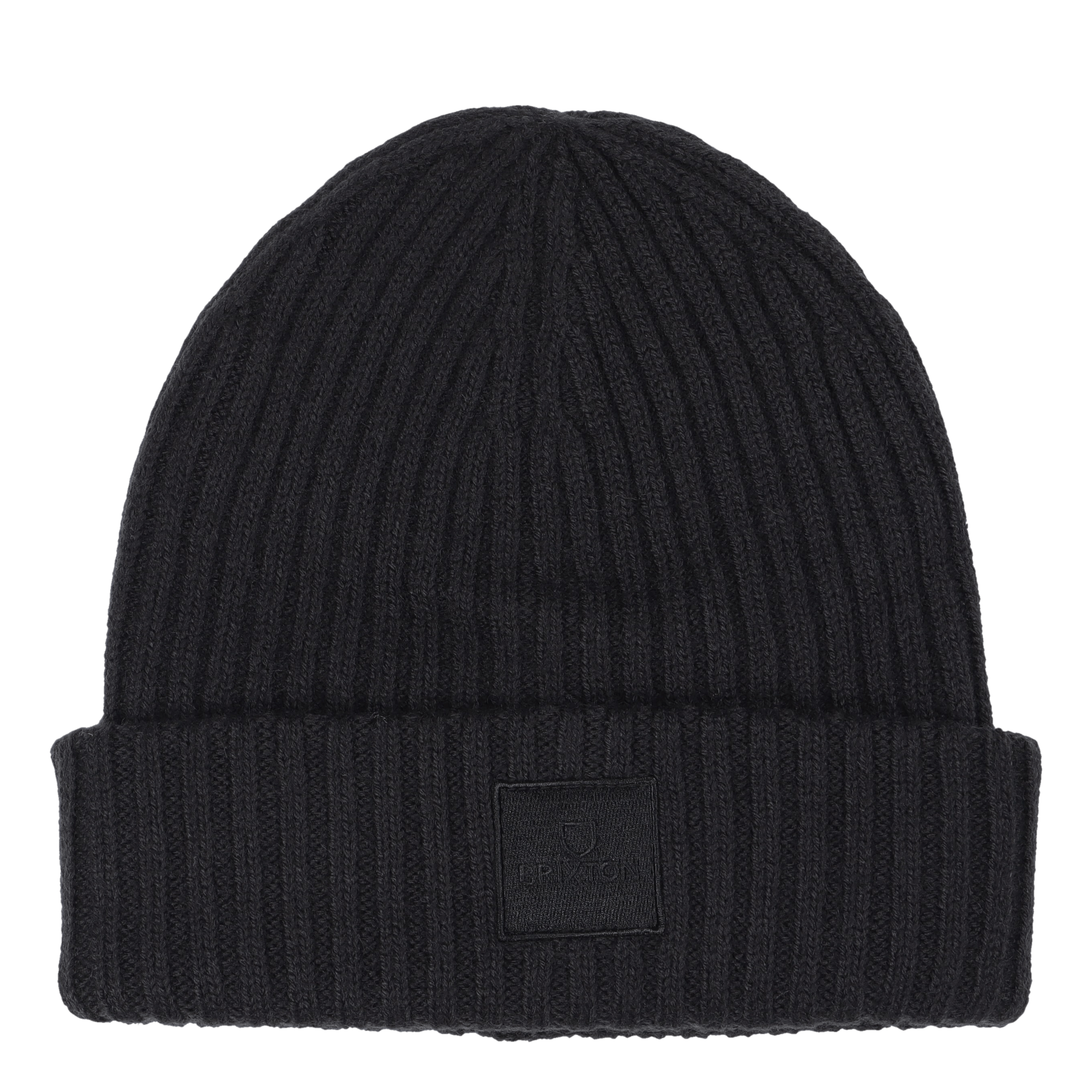 Brixton Alpha Square Rib Knit Beanie Black