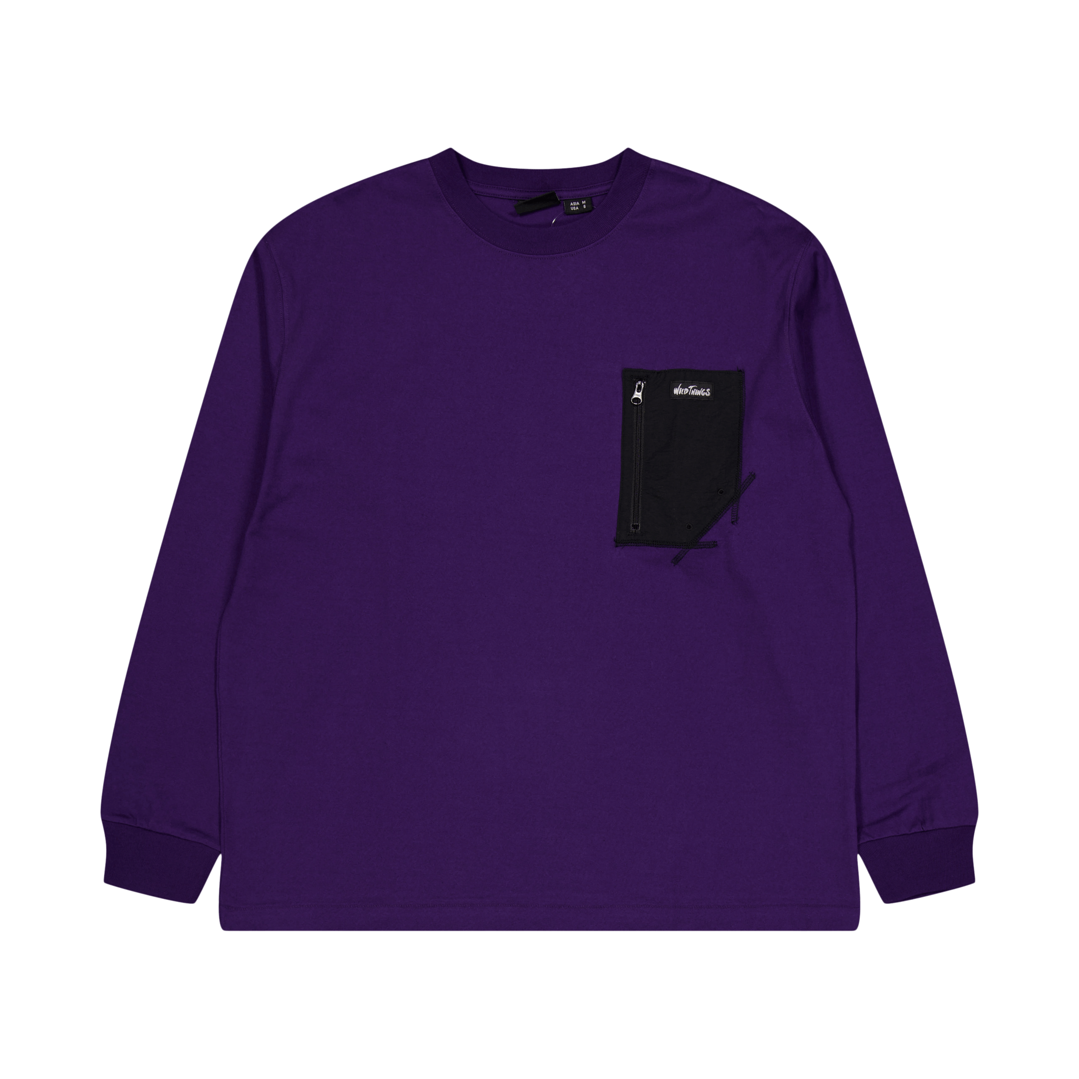 Wild Things Long T-Shirt Pocket Purple