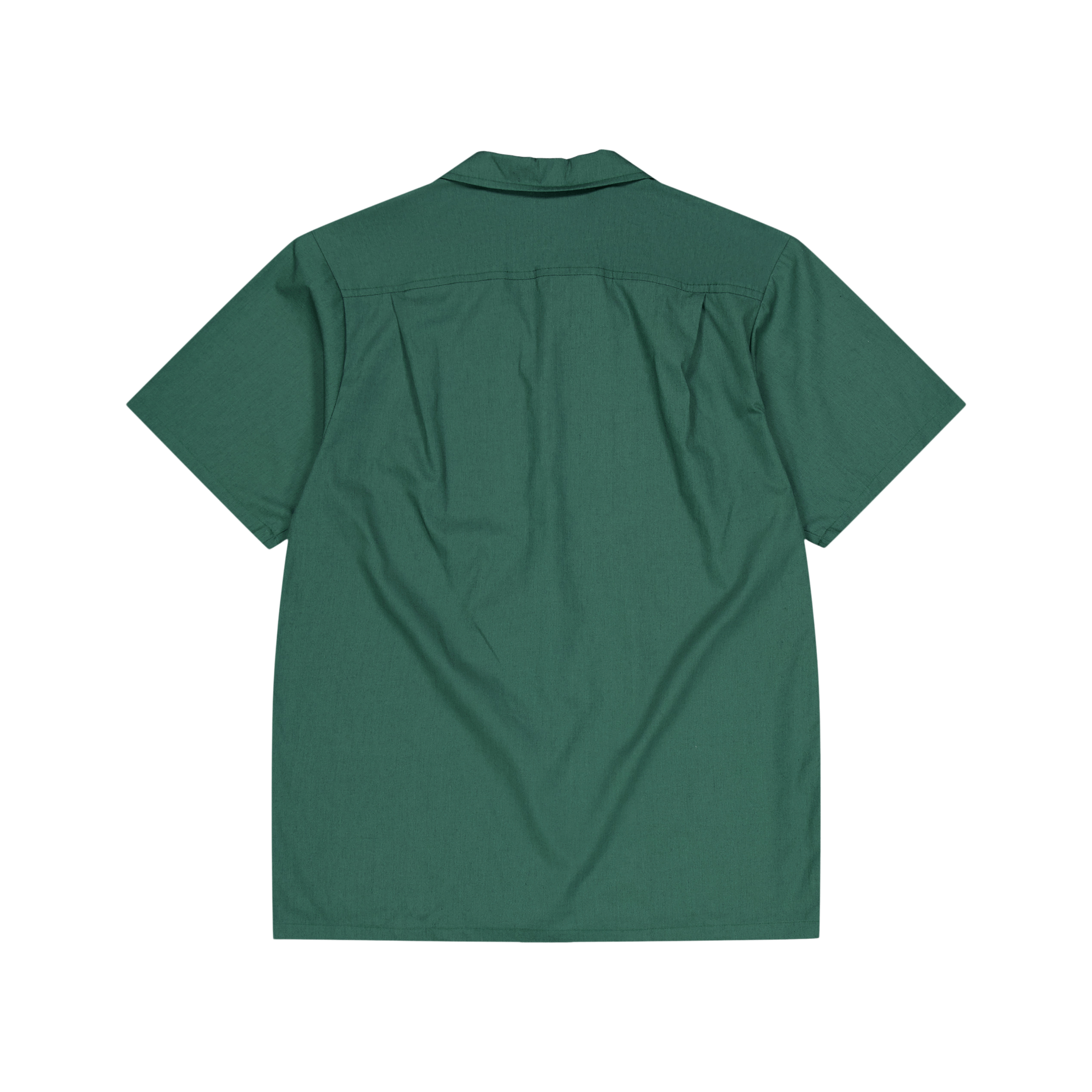Bather Solid Traveler Camp Shirt Pine