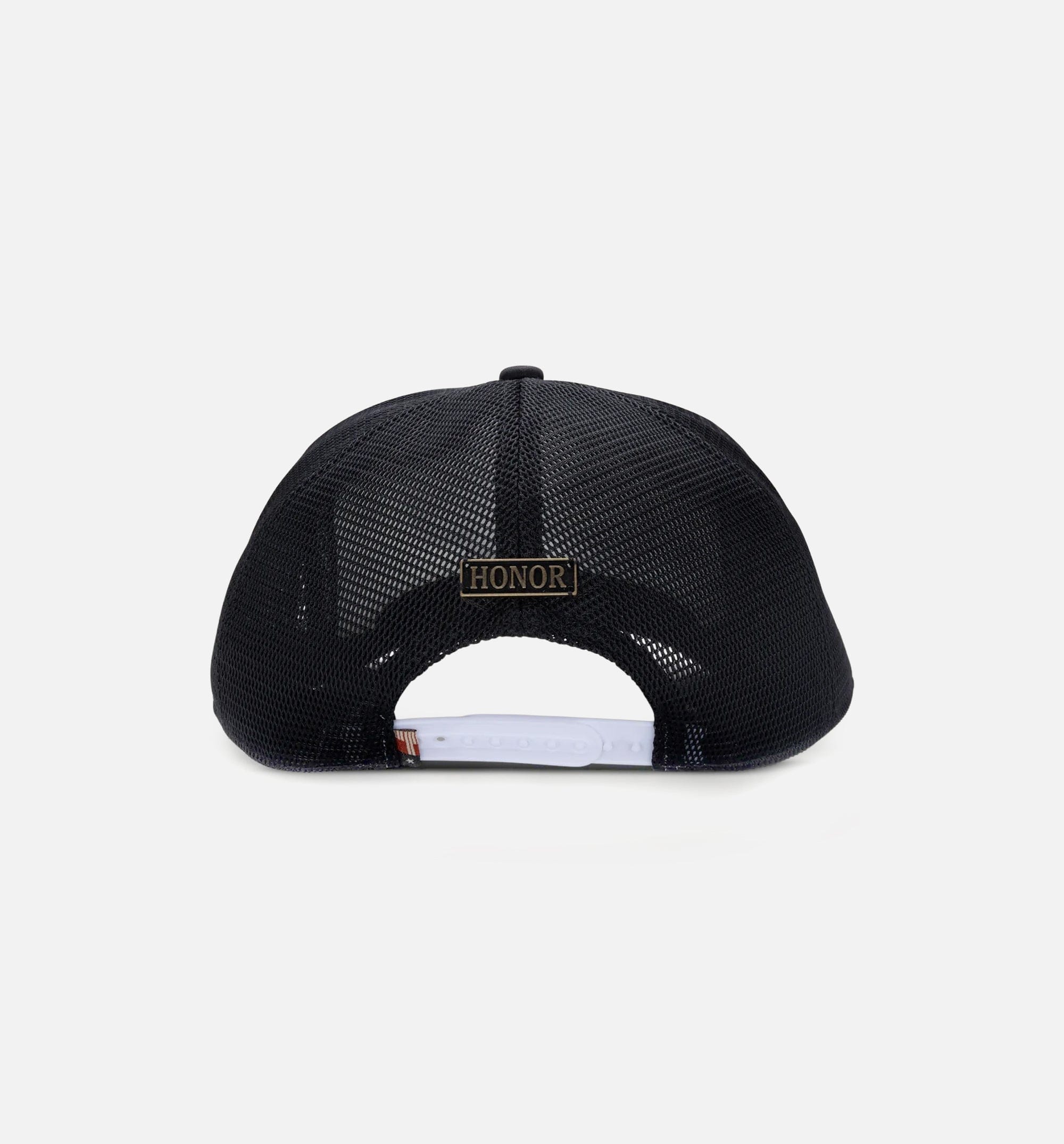HONOR Speak Trucker Snapback Mens Hat - Black/White