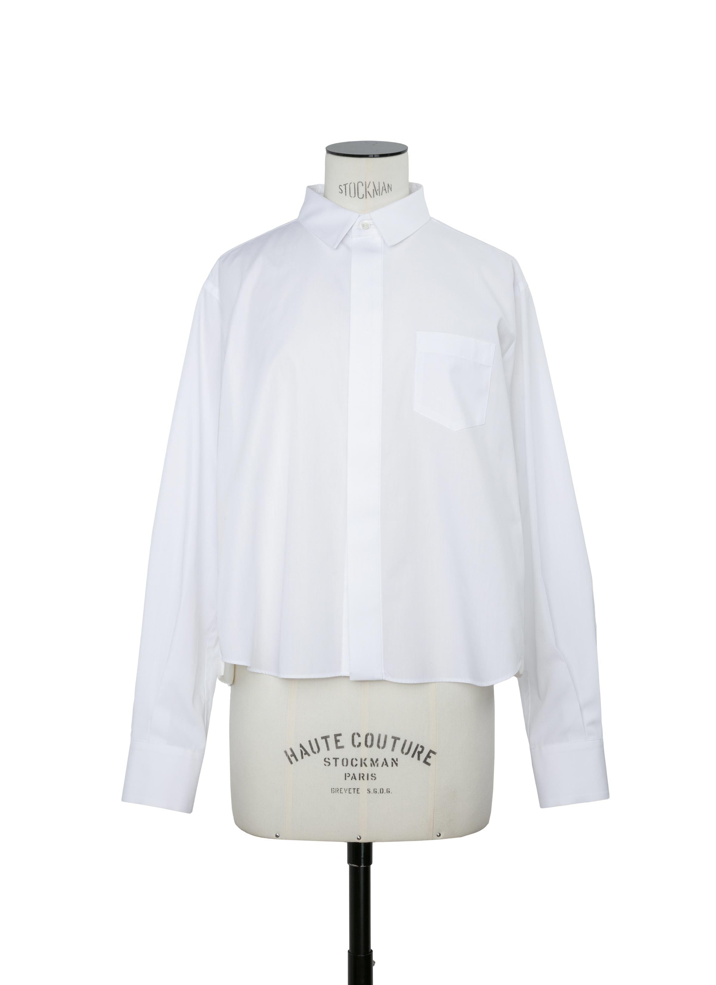 Cotton Poplin x Nylon Twill Shirt