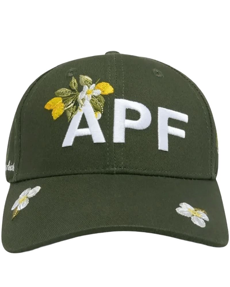 Attention Peinture Fraiche Lemon Blossom Green Cap